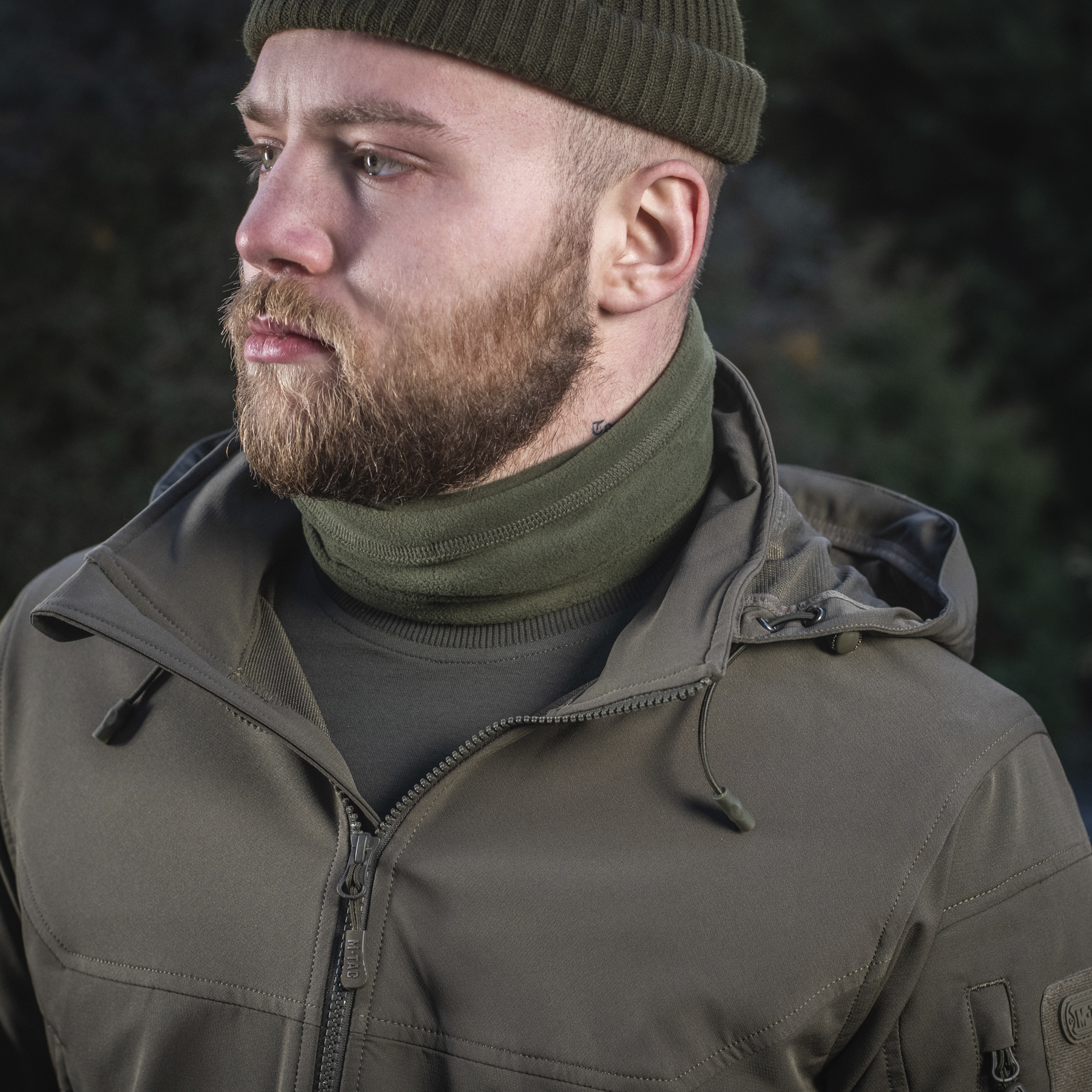 M-Tac шарф-труба Polartec Army Olive — 11