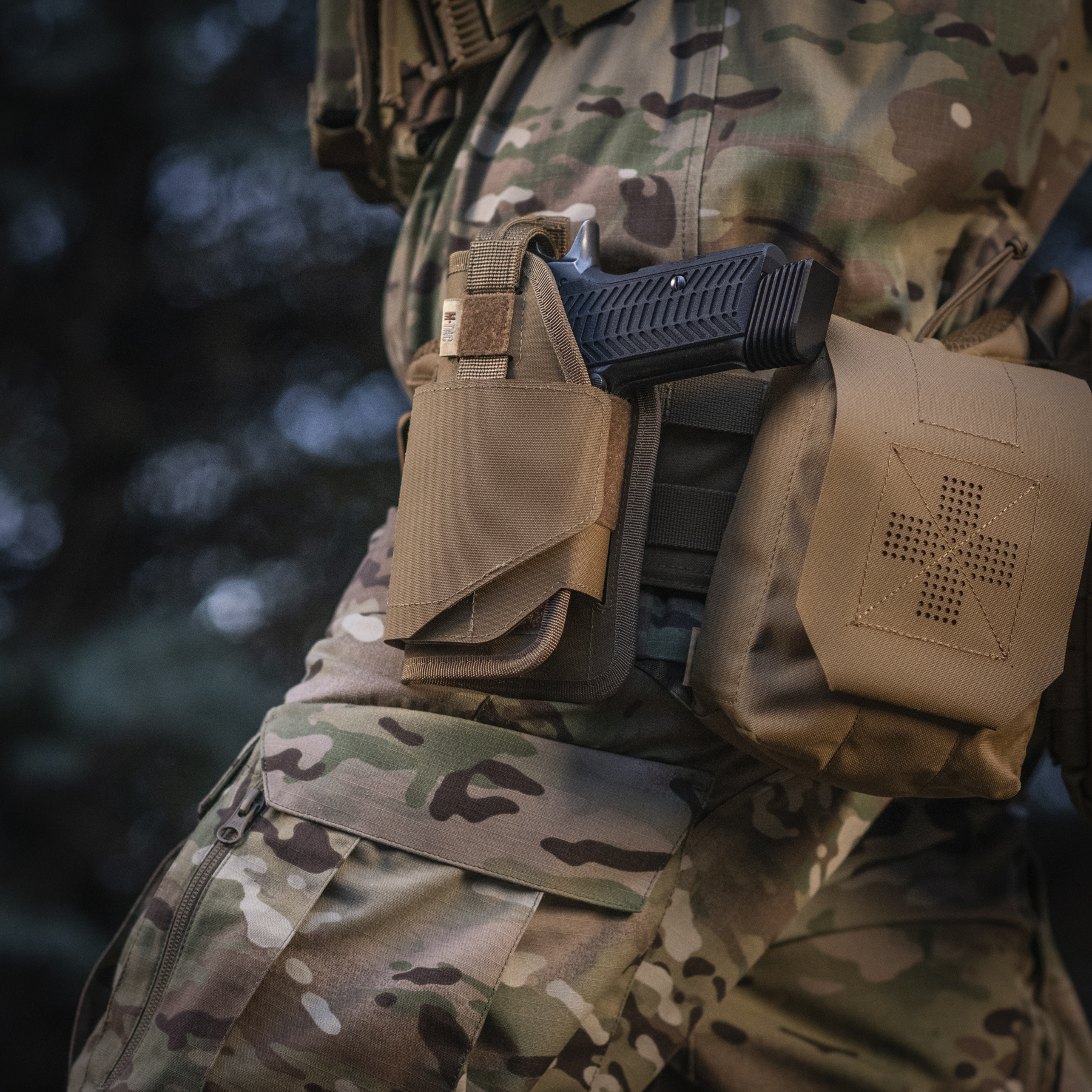M-Tac кобура универсальная Elite Left Coyote — 20