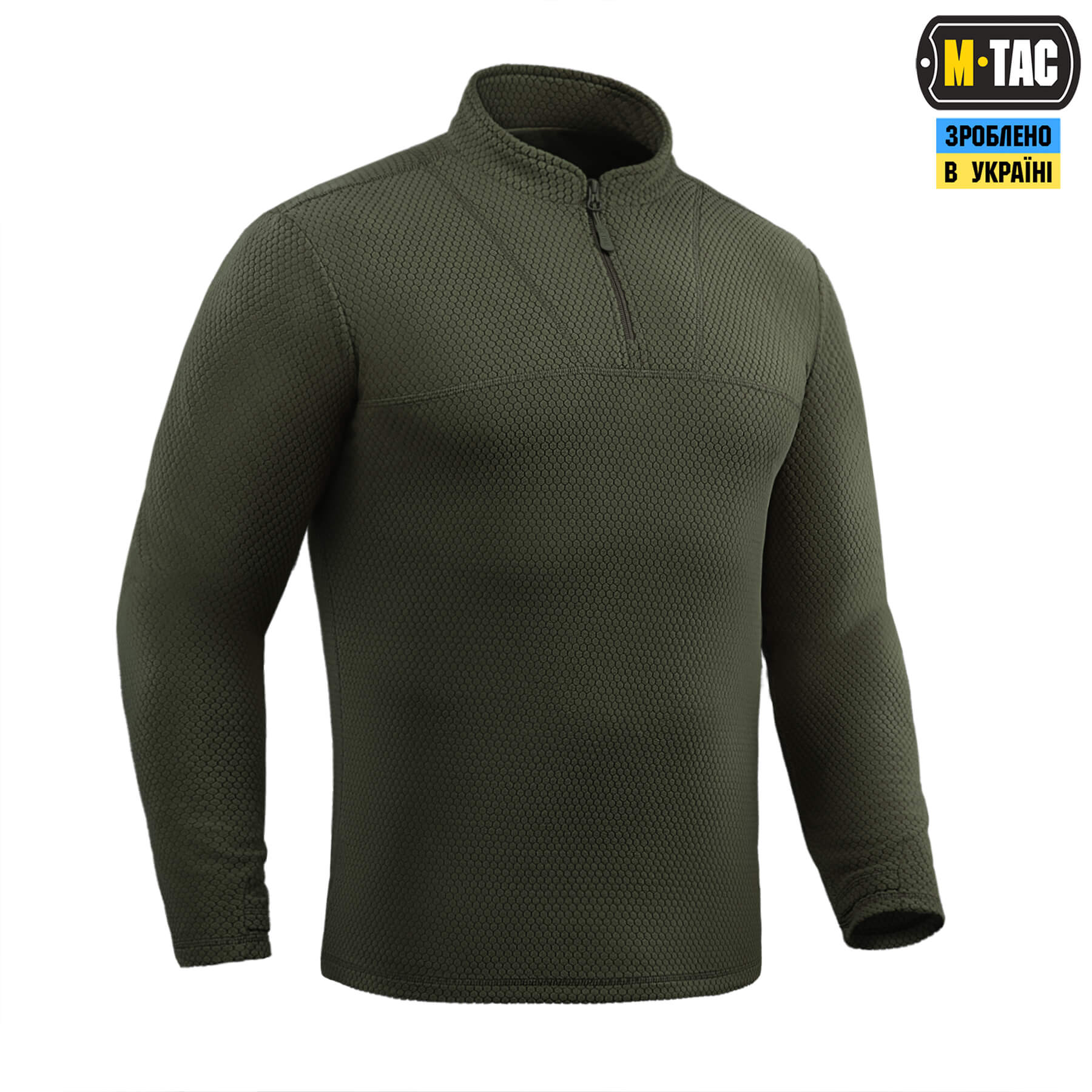 M-Tac терморубашка флис Delta Level 2 Hex Army Olive — 4