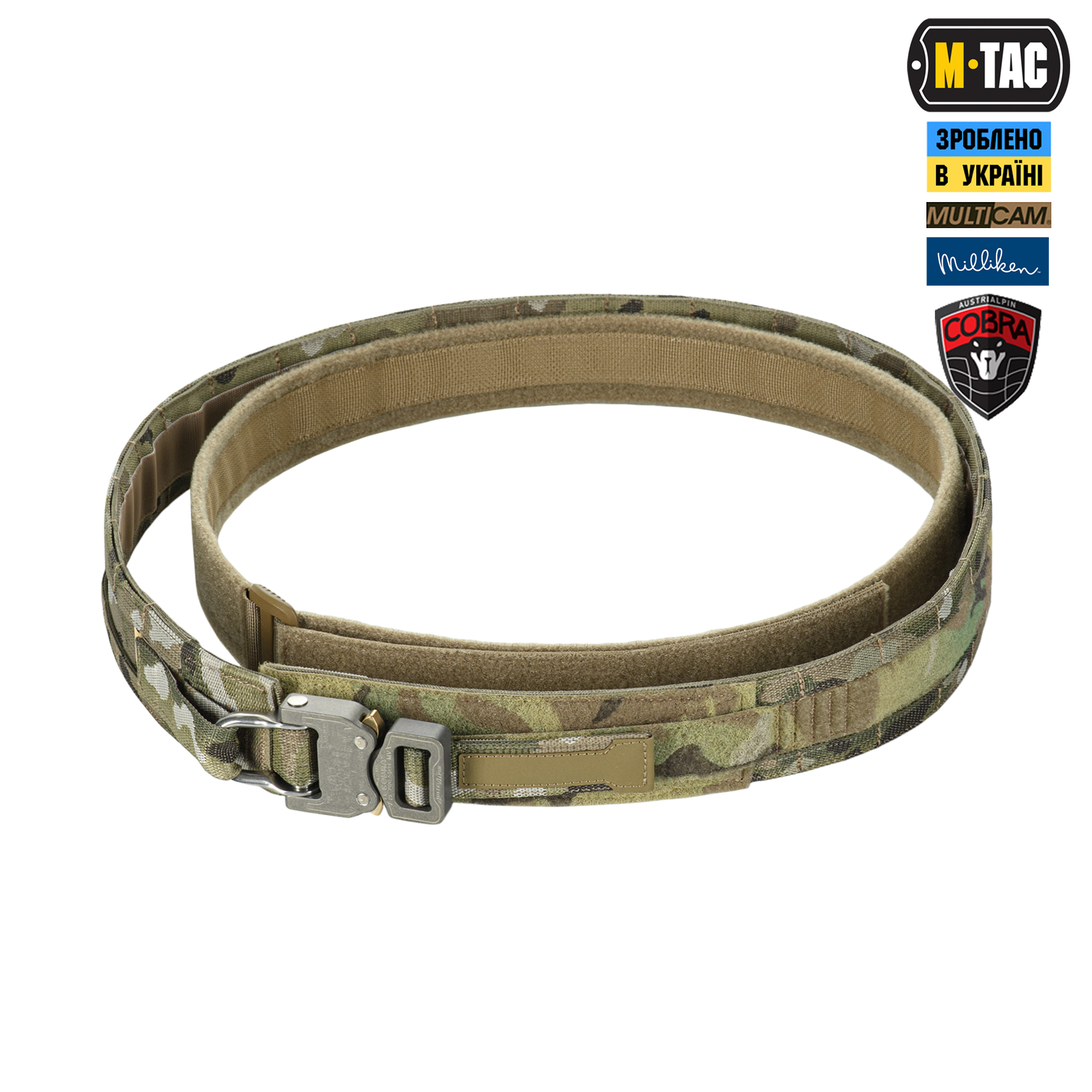 M-Tac ремень Range Belt D-Ring Cobra Buckle Gen.IV Multicam — 3