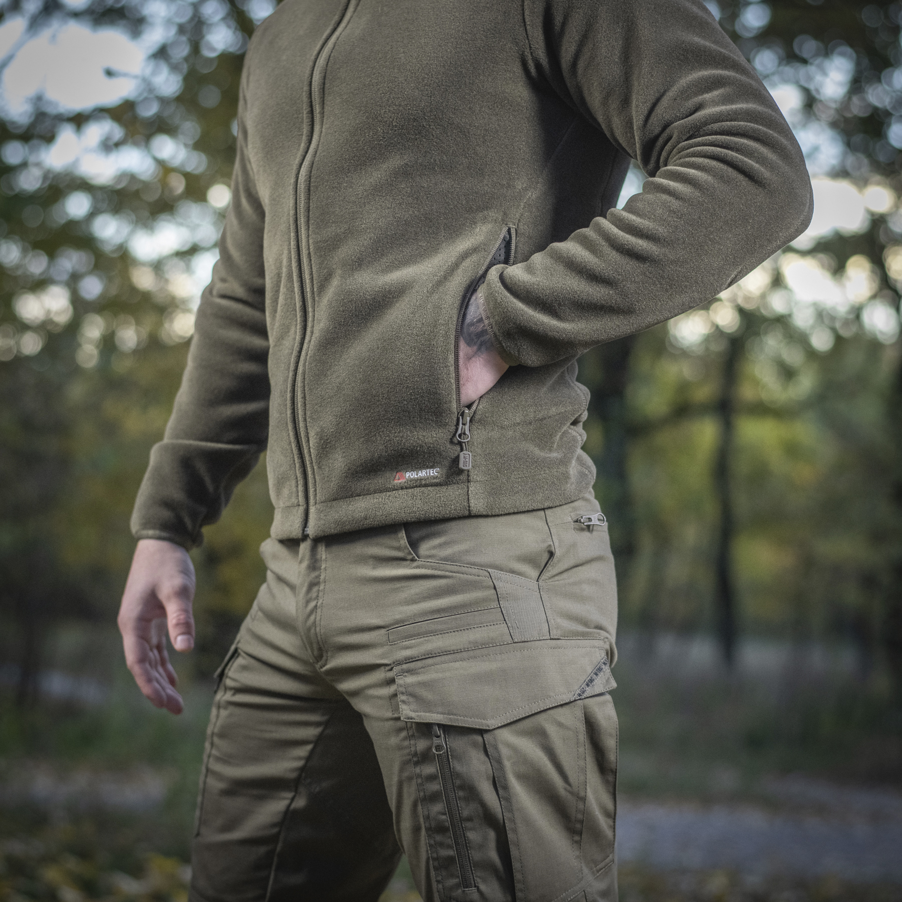 M-Tac кофта Nord Fleece Polartec Dark Olive — 12
