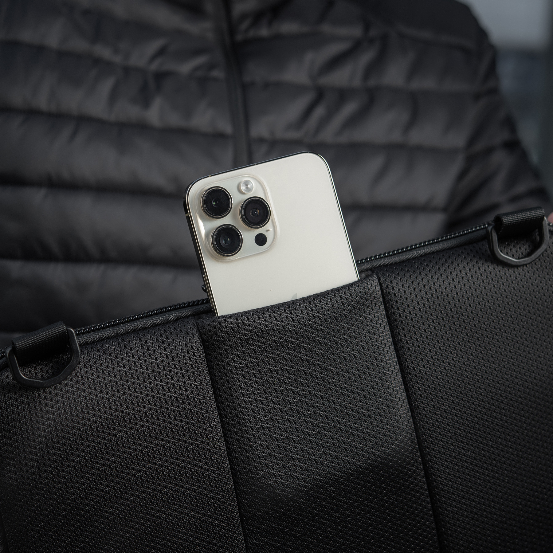 M-Tac сумка Admin Bag Large Elite с липучкой Black — 30