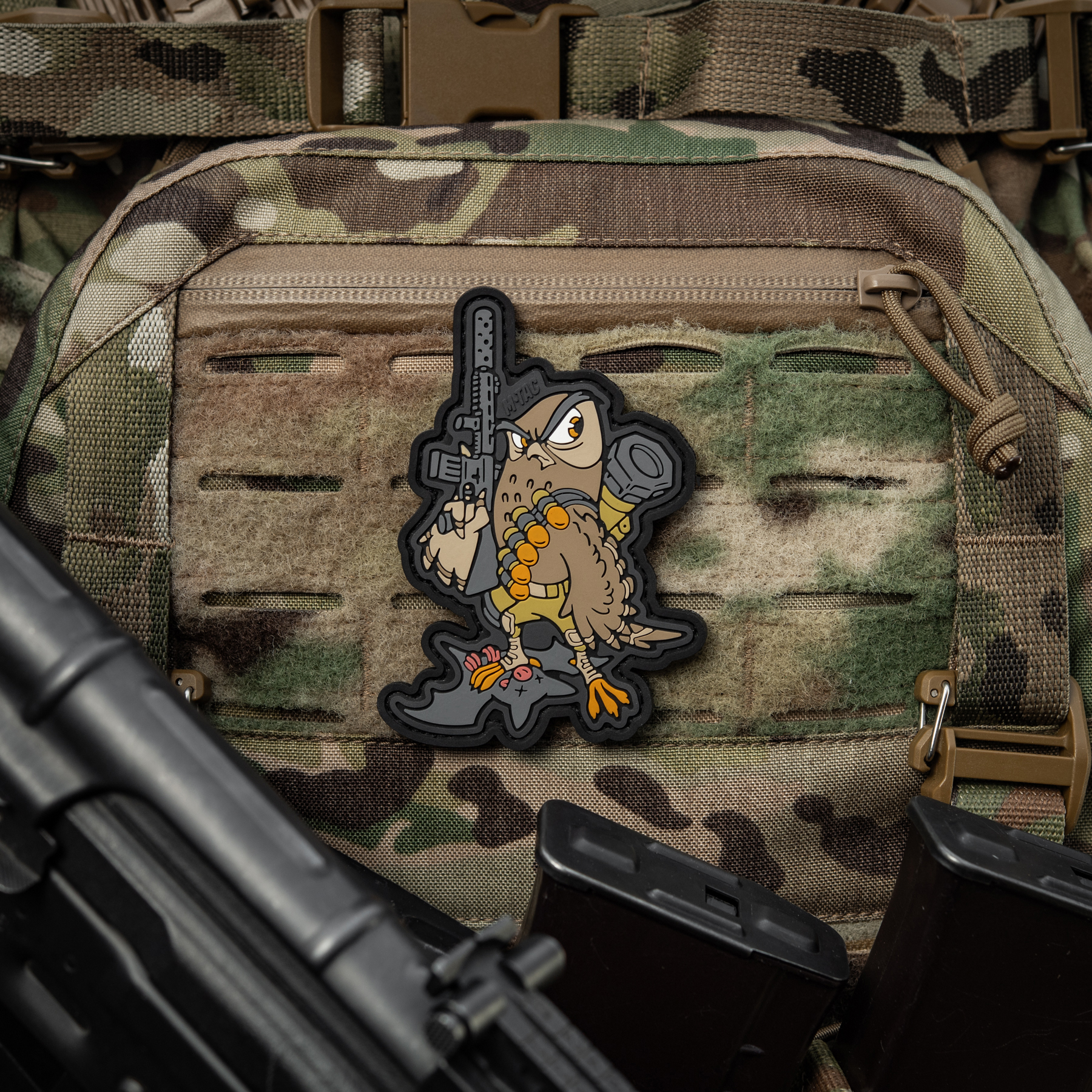 M-Tac нашивка Сова (PVC) — 4