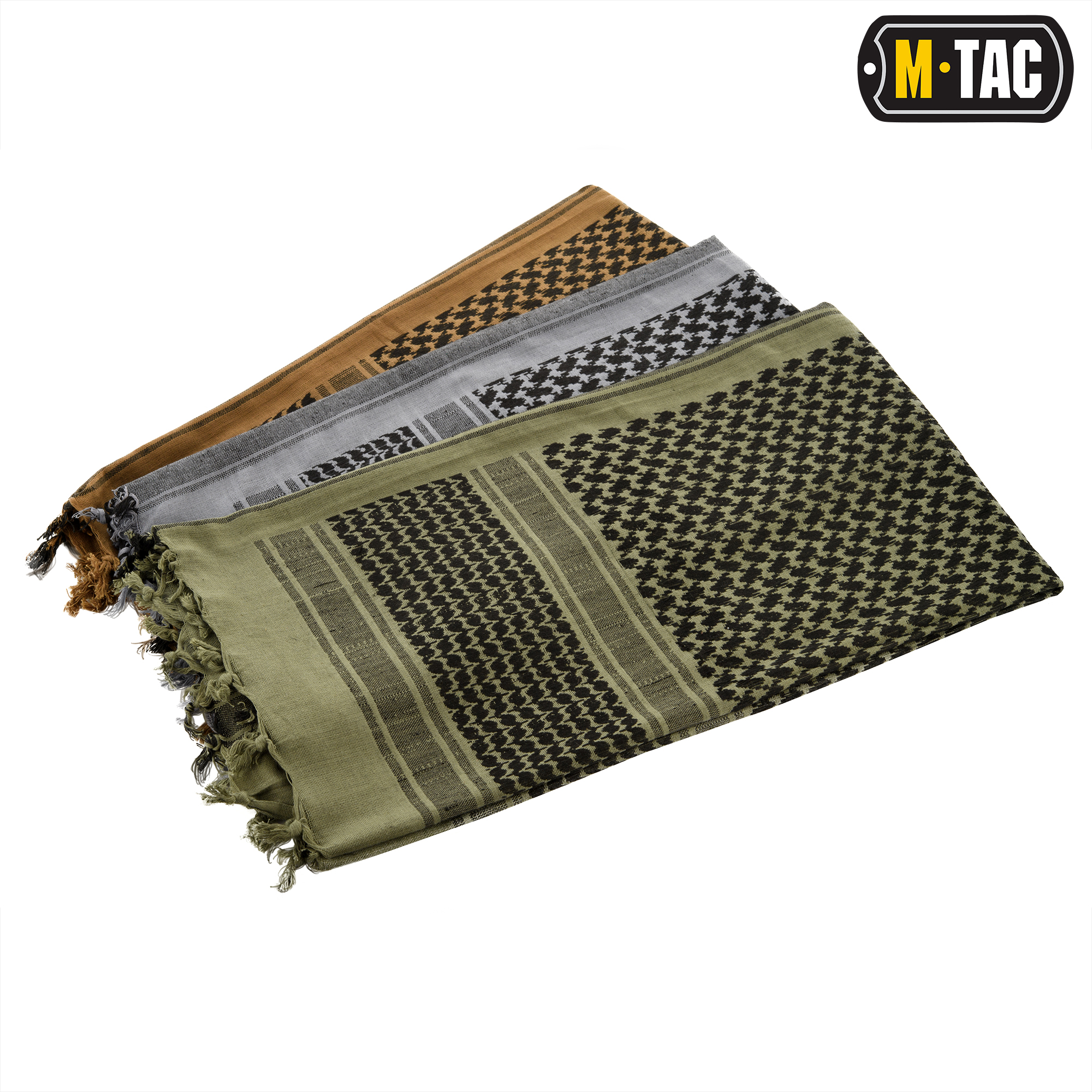 M-Tac шарф шемаг плотный Foliage Green/Black — 5