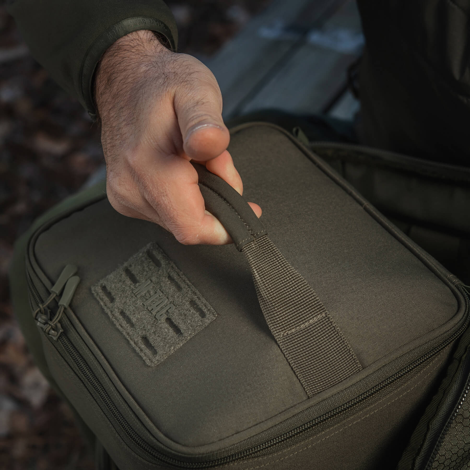 M-Tac органайзер утилитарный Hardshell Utility box L Olive — 15