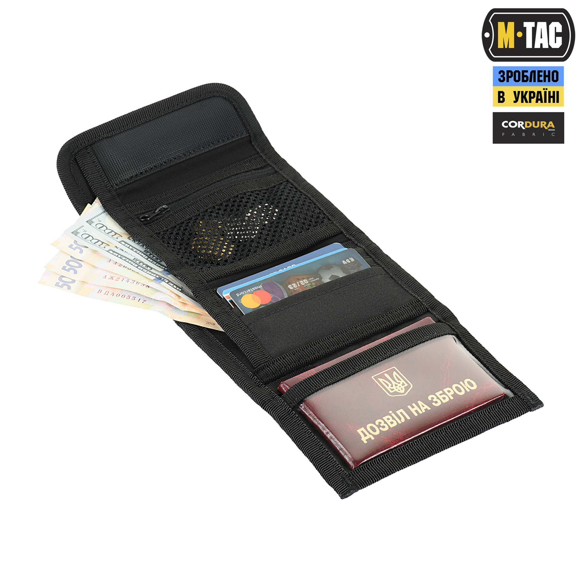 M-Tac кошелек с липучкой Elite Gen.II Black — 5