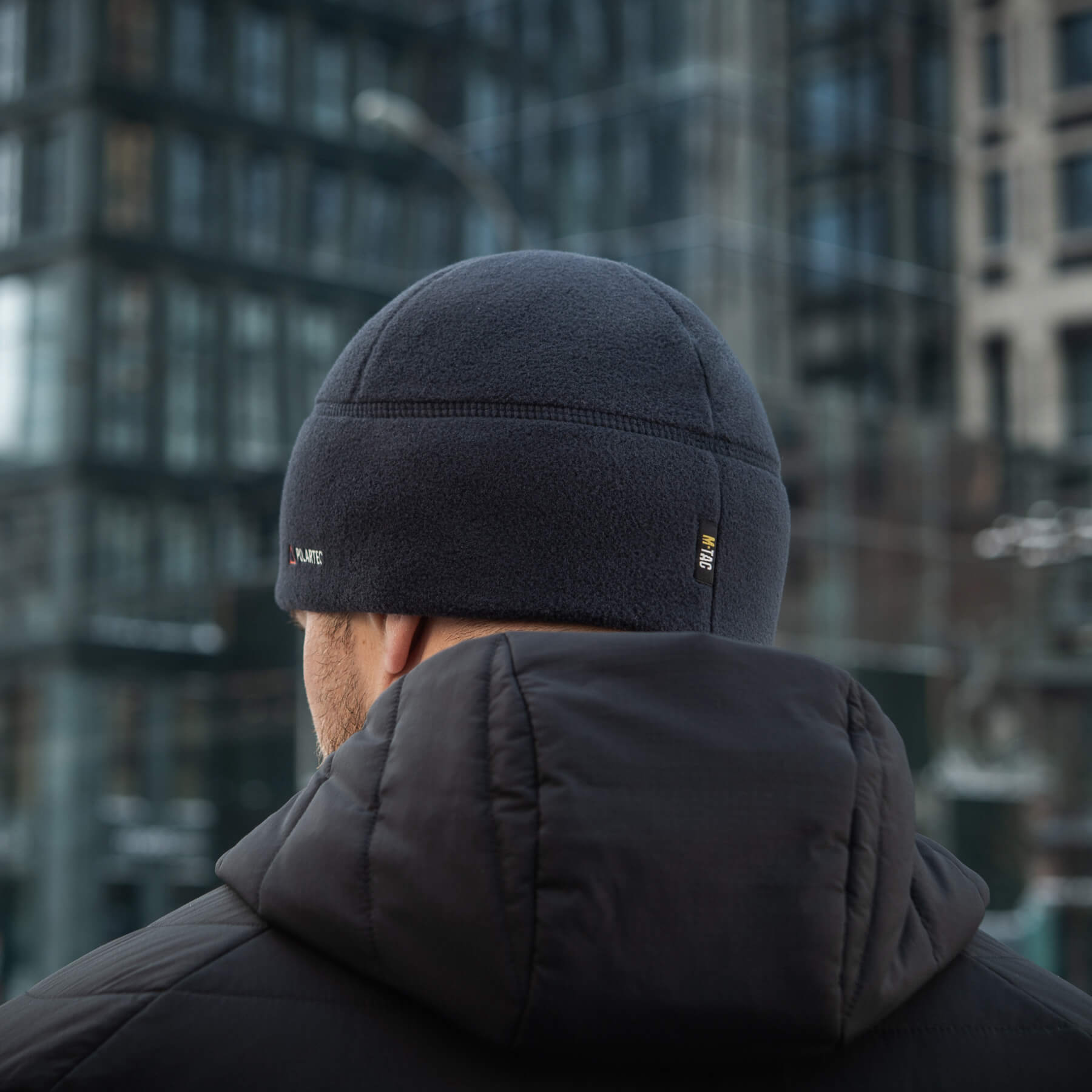M-Tac шапка Watch Cap Polartec Cold Weather Dark Navy Blue — 14
