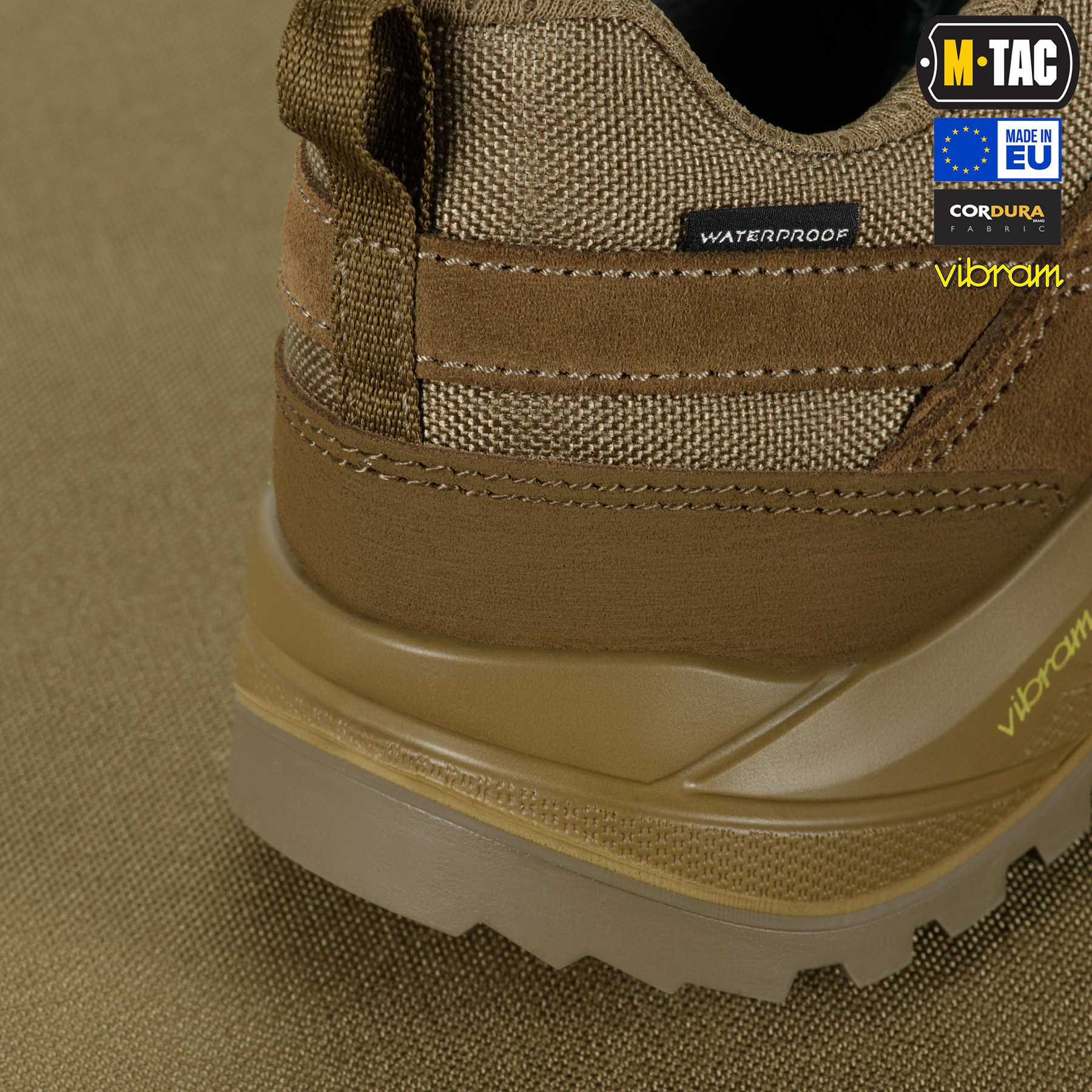 M-Tac кроссовки тактические Combat Pro Line Coyote — 12
