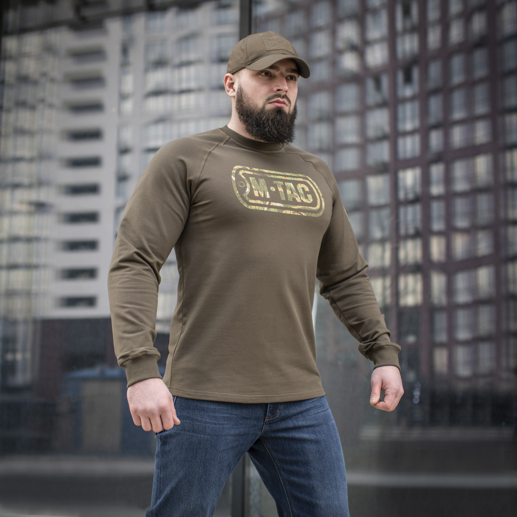 M-Tac реглан Logo Dark Olive — 11
