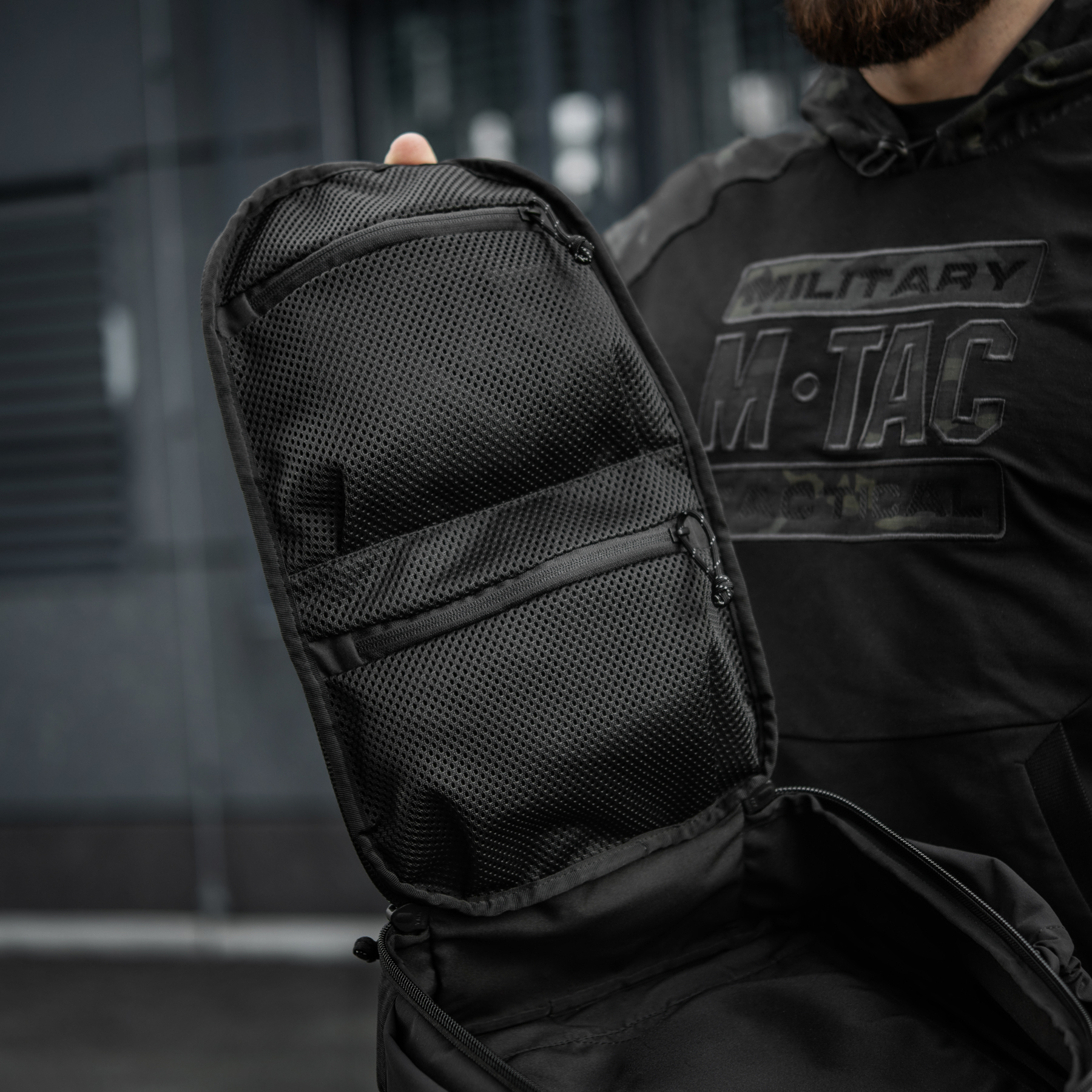 M-Tac рюкзак Sturm с эргономичными лямками Elite Multicam Black — 43