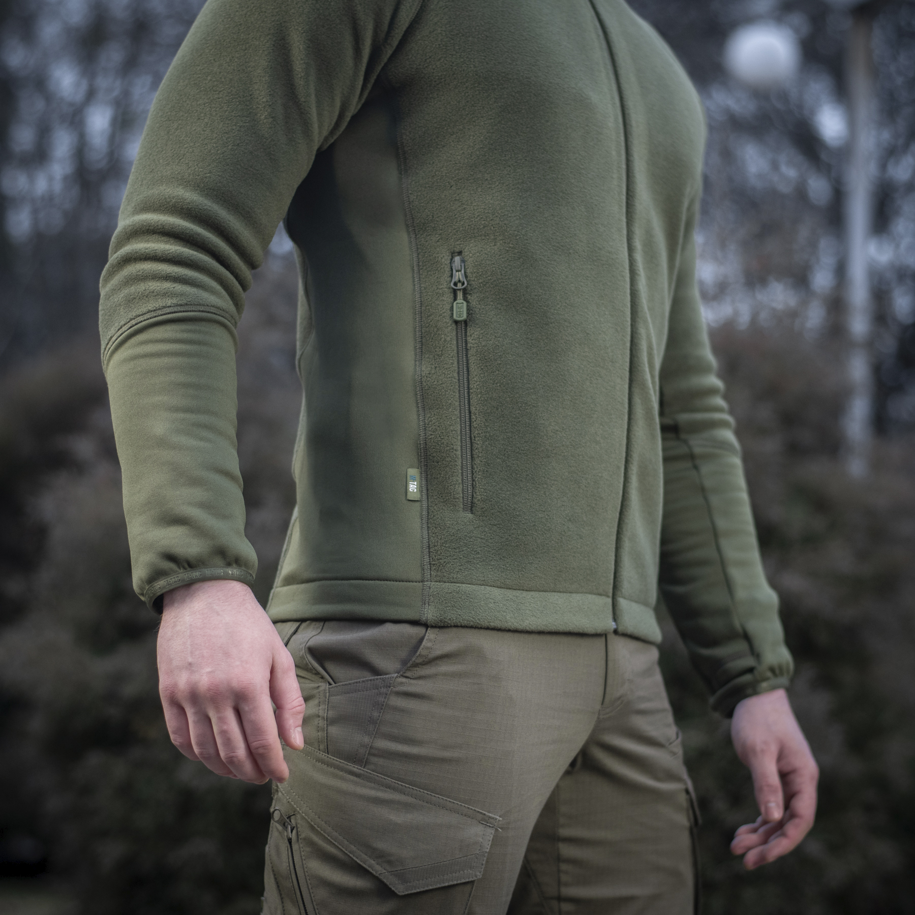 M-Tac кофта Polartec Sport Army Olive — 21