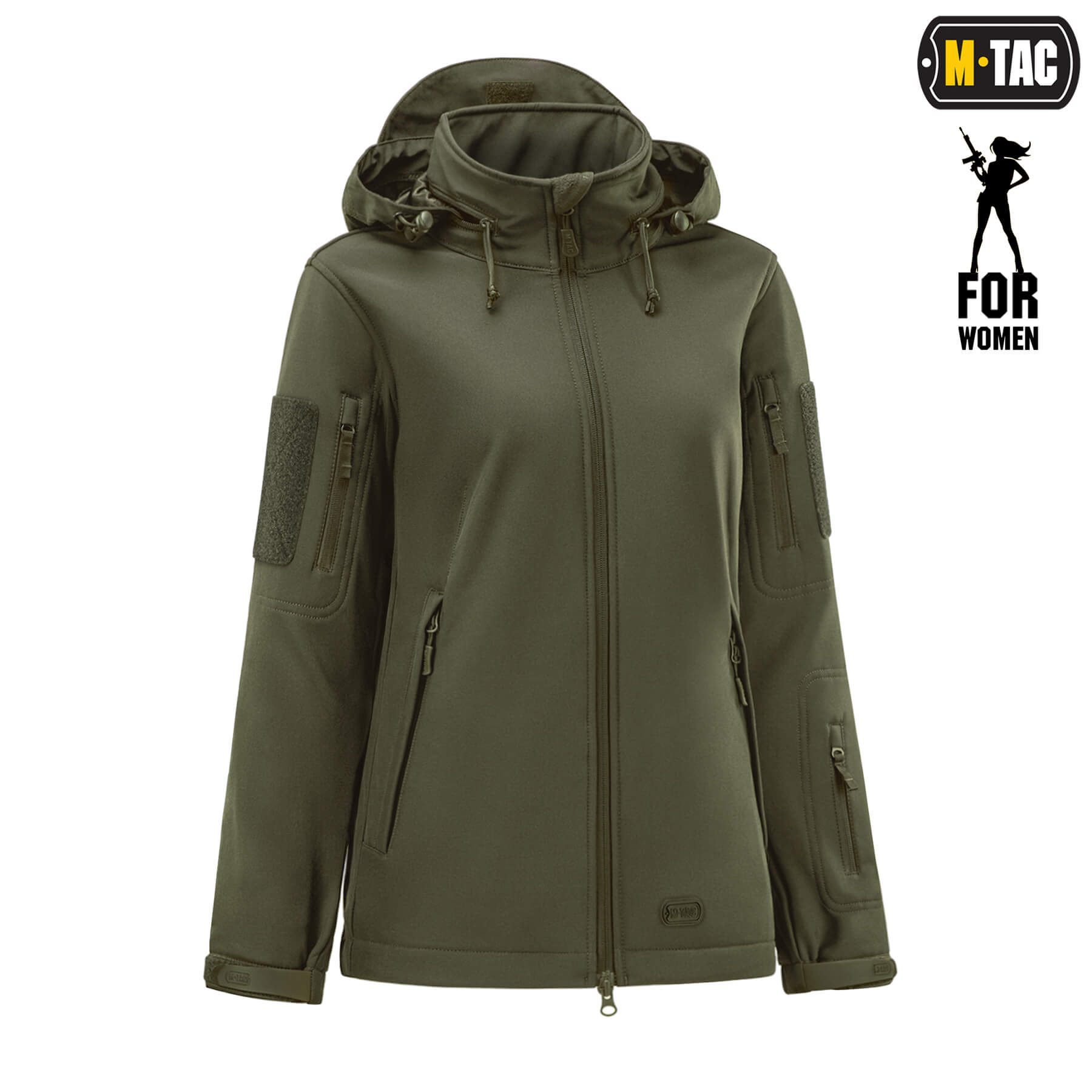 M-Tac куртка Soft Shell Lady Olive — 4