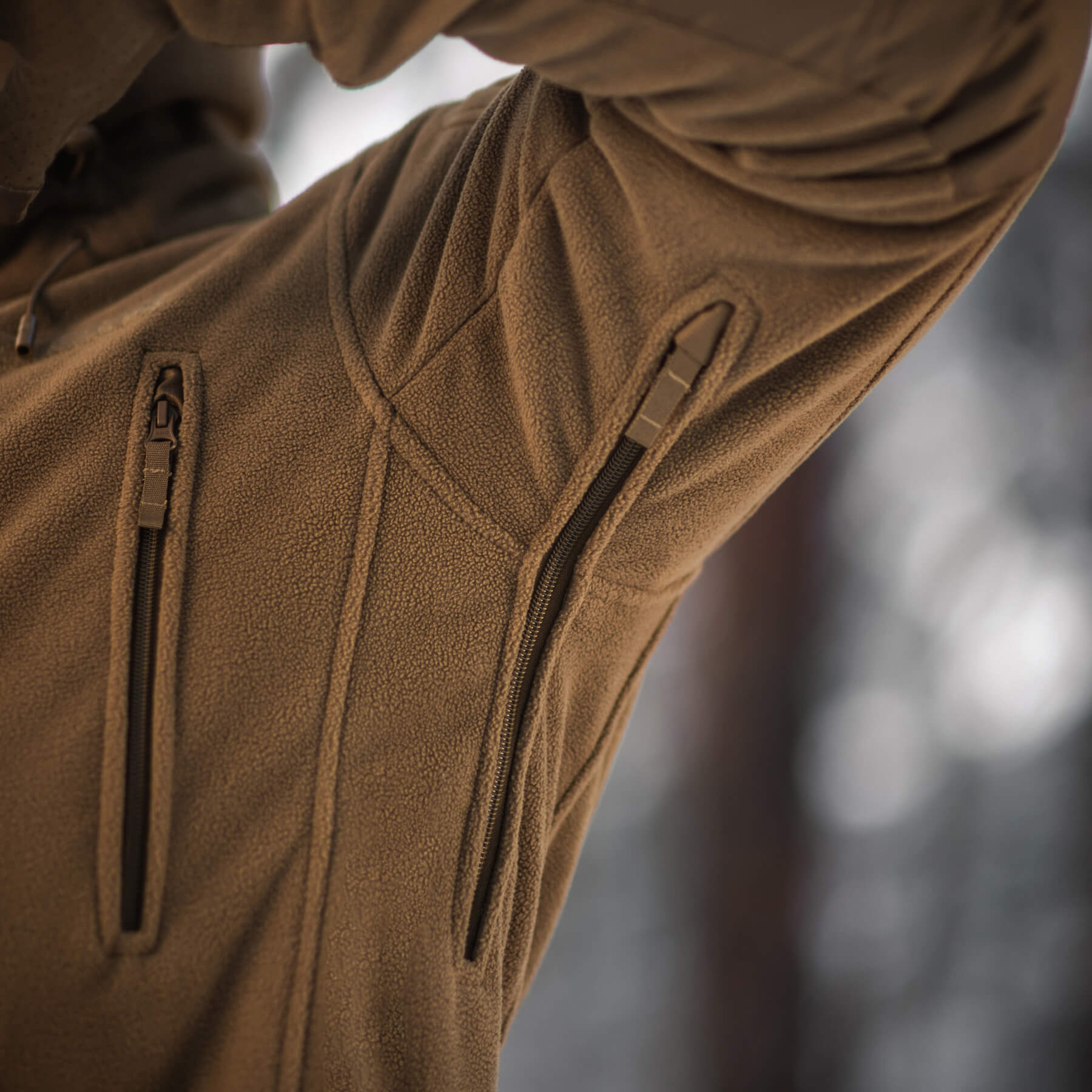 M-Tac куртка флисовая Windblock Division Gen.III Coyote Brown — 35