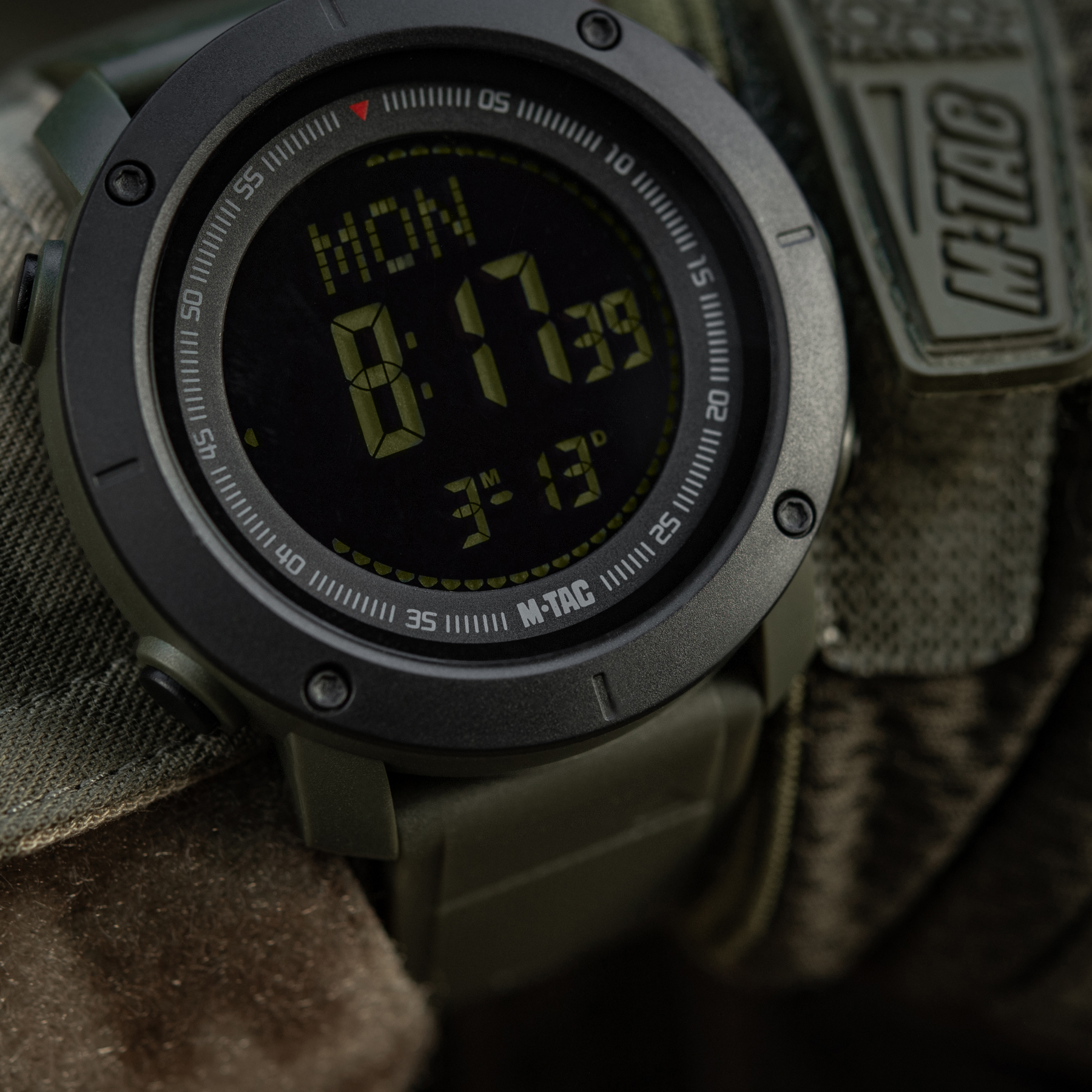 M-Tac часы тактические с компасом 2095 Army Green — 8