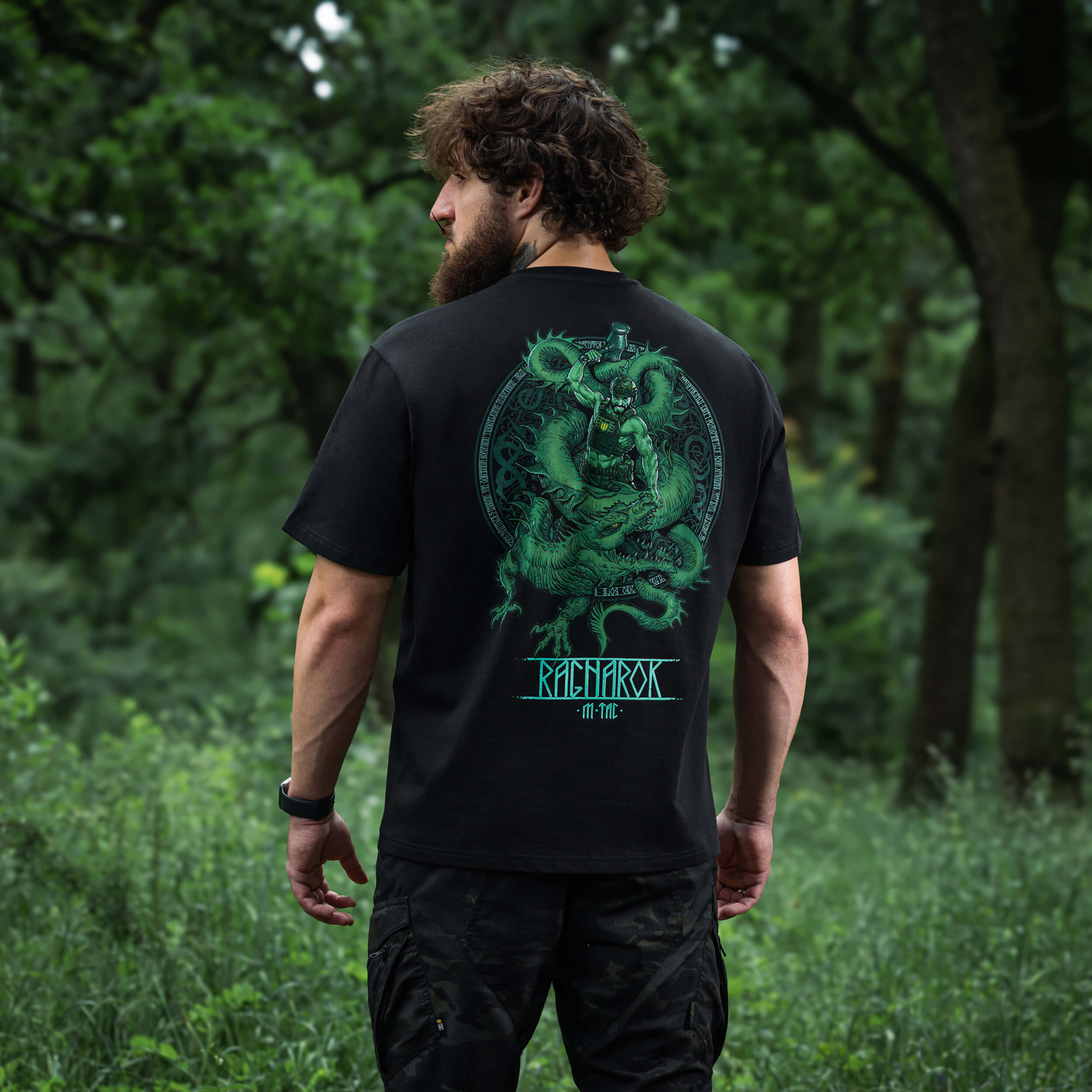 M-Tac футболка Ragnarok Night Vision Cotton Hard Black — 15
