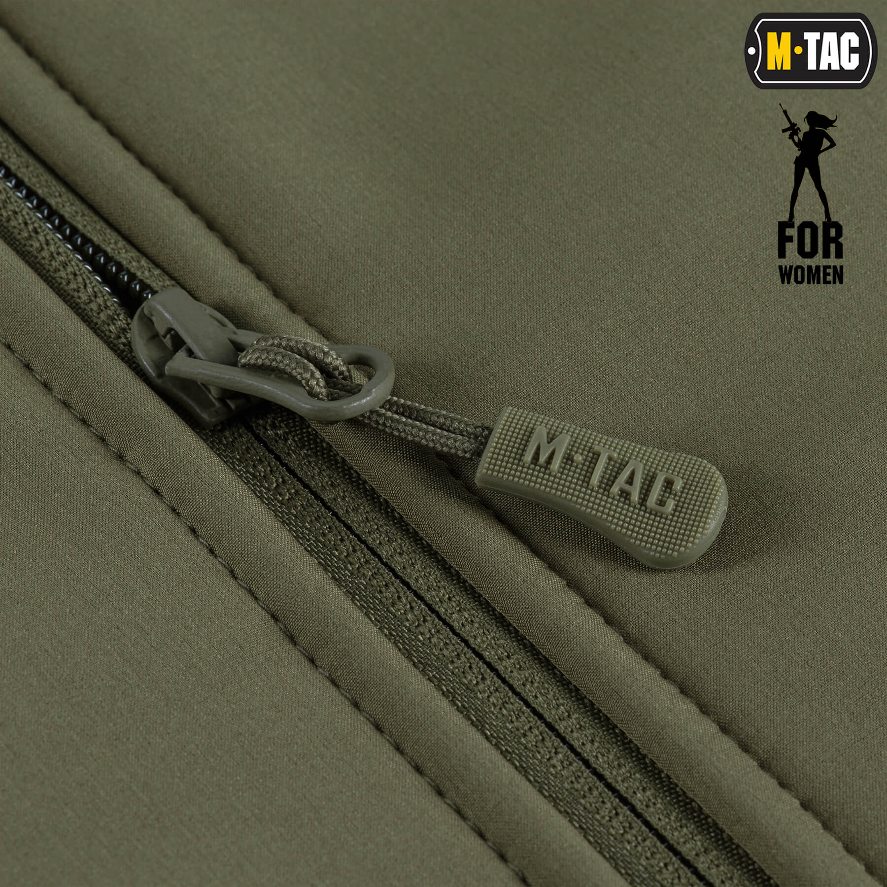 M-Tac куртка Soft Shell Lady Olive — 6