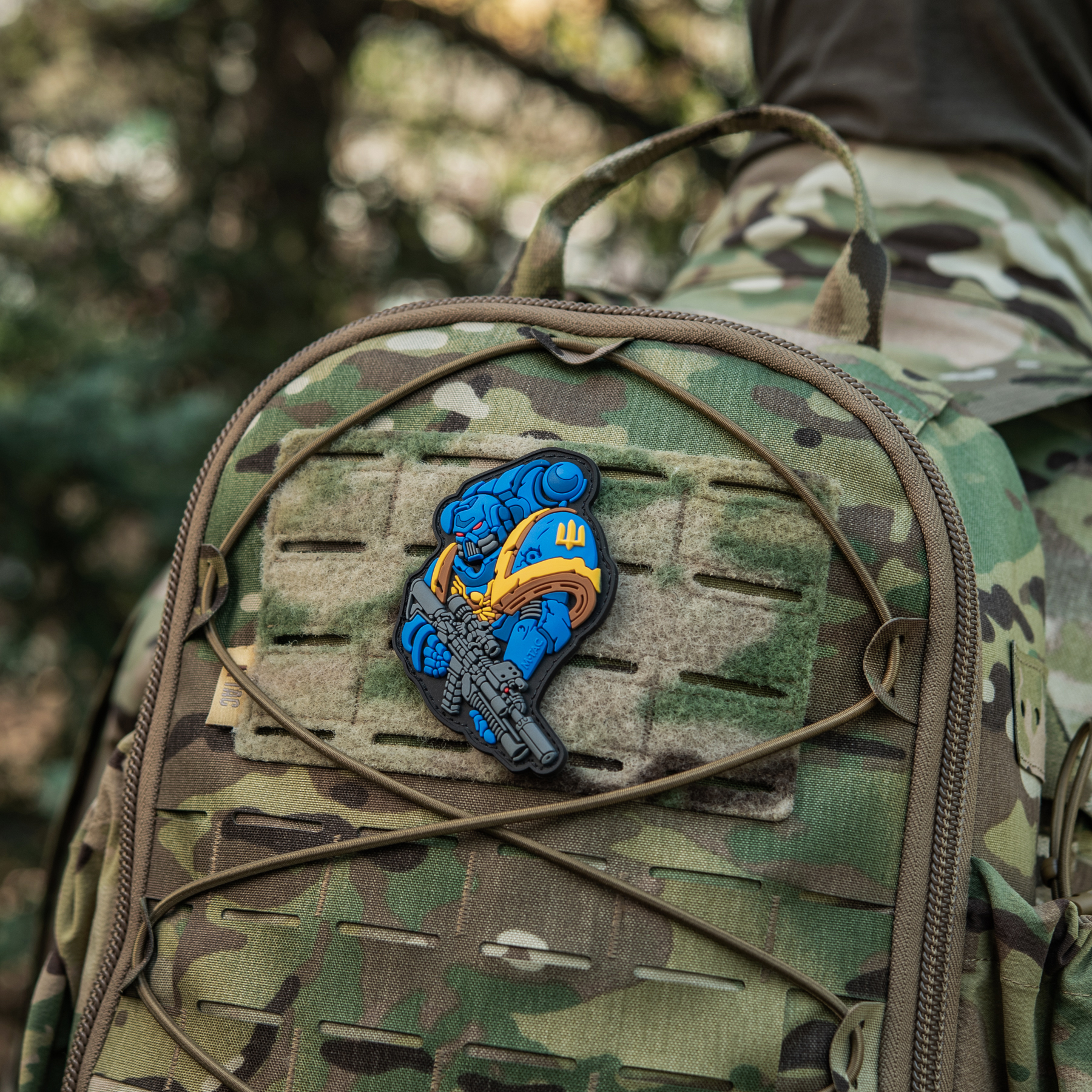 M-Tac нашивка Штурмовик Yellow/Blue — 16