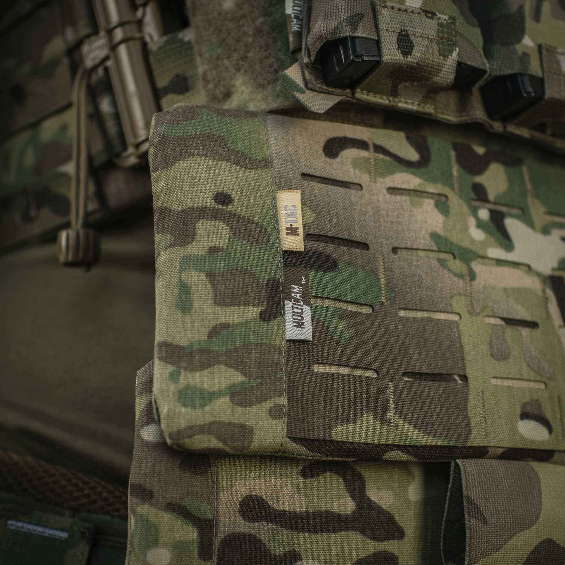 M-Tac защита живота с баллистическим пакетом 1 класс защиты (FMS) Laser Cut Multicam — 25