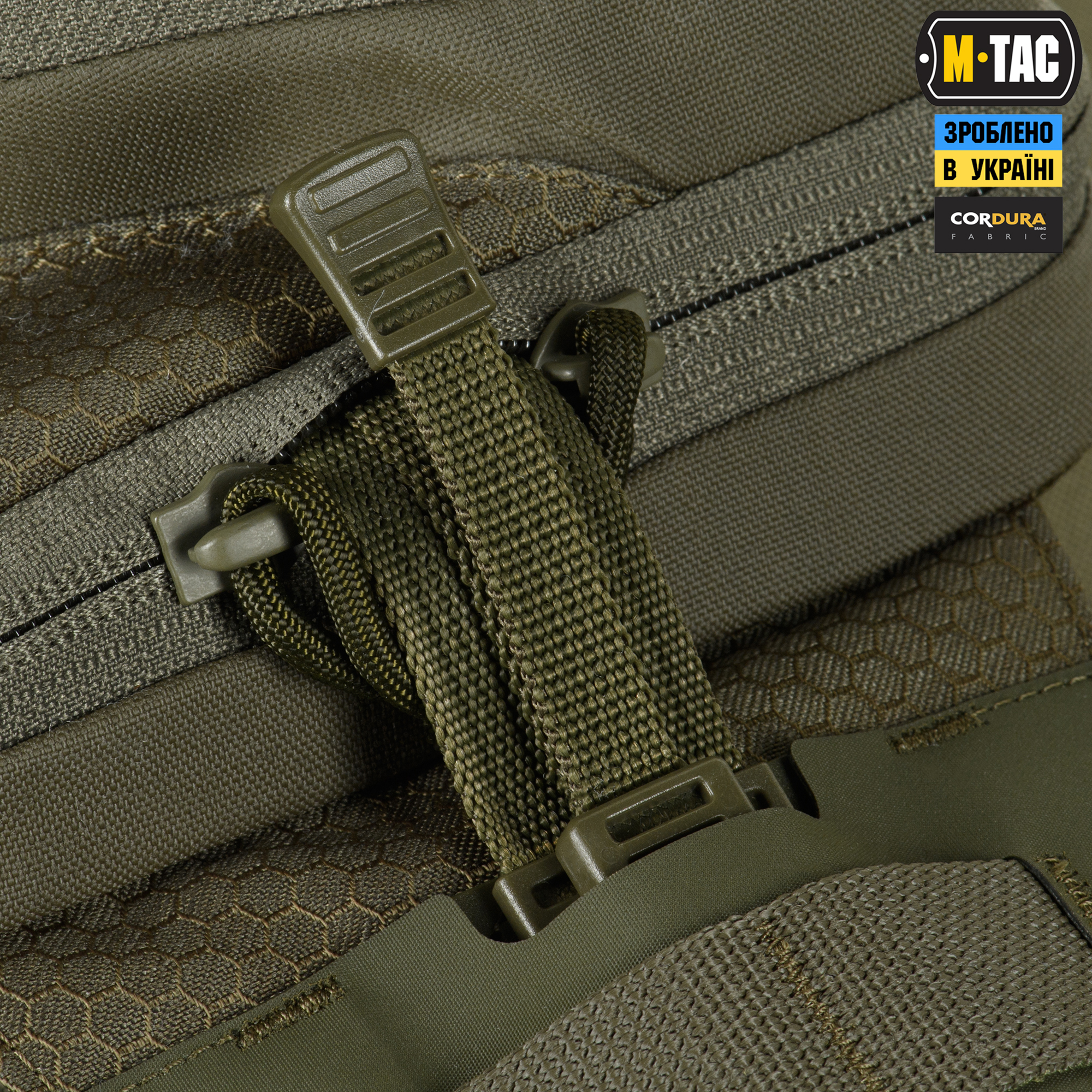 M-Tac сумка Sling Pistol Bag Elite Hex с липучкой Ranger Green — 6