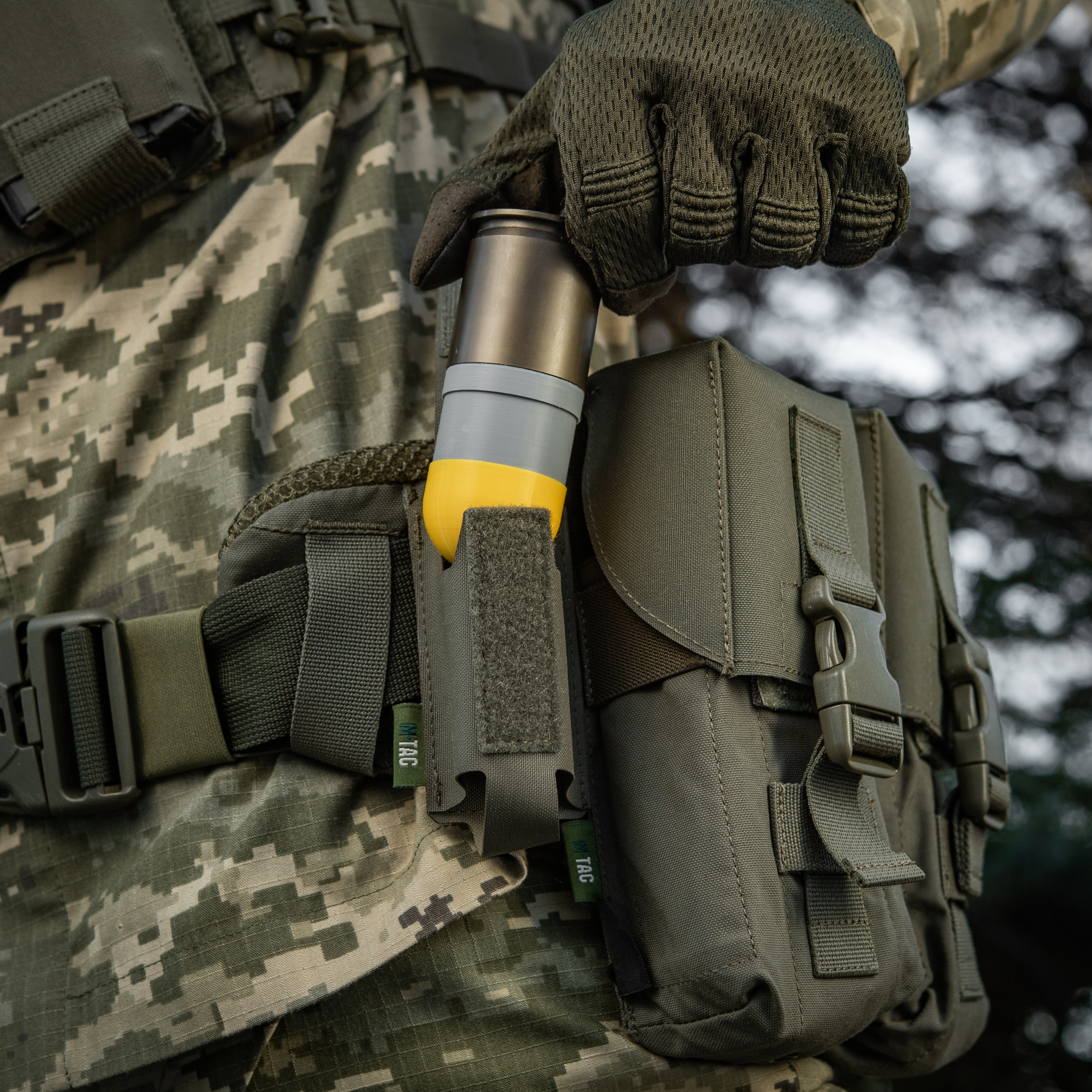 M-Tac подсумок ВОГ для 1 гранаты Ranger Green — 16