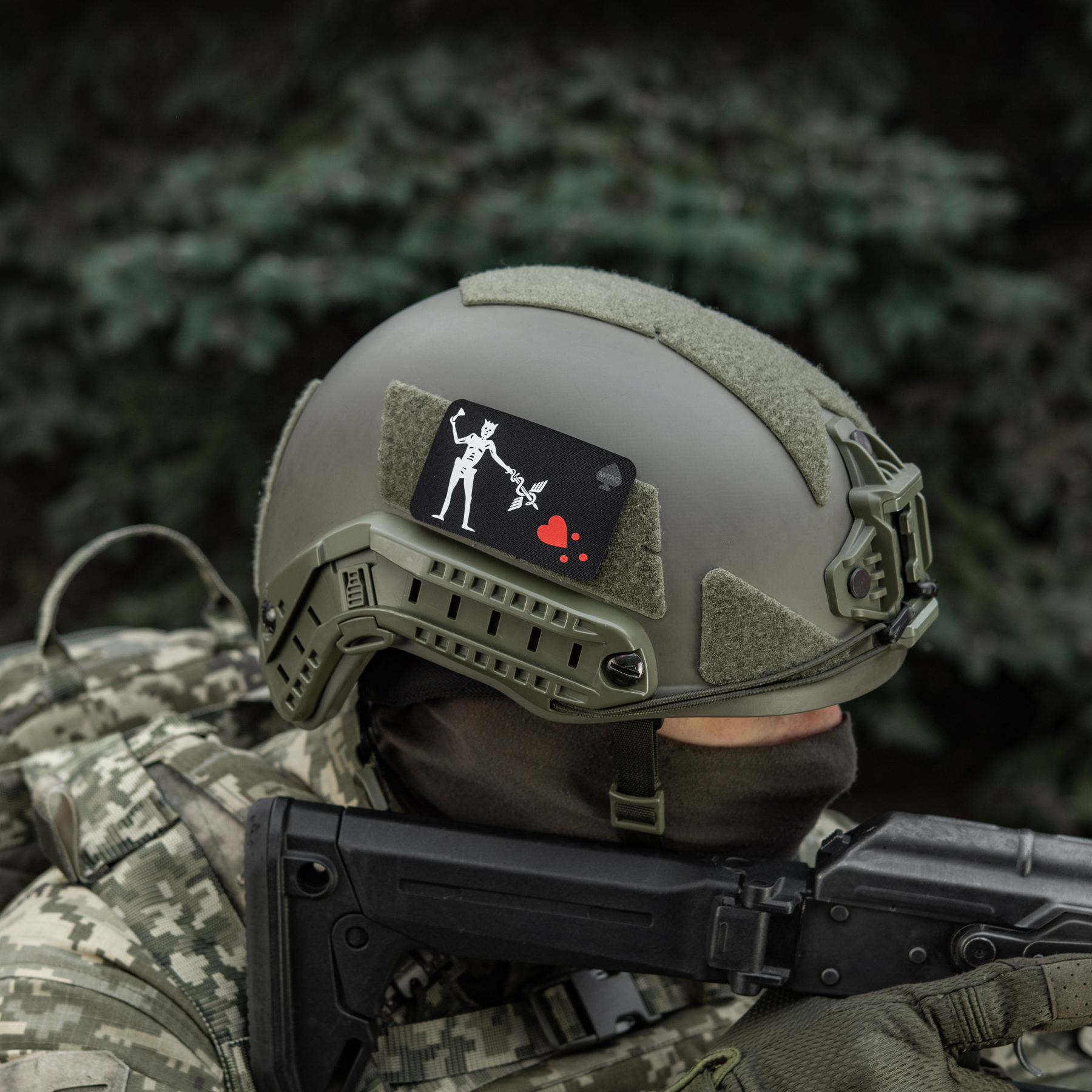 M-Tac нашивка прапор Чорна Борода Медик Black — 14