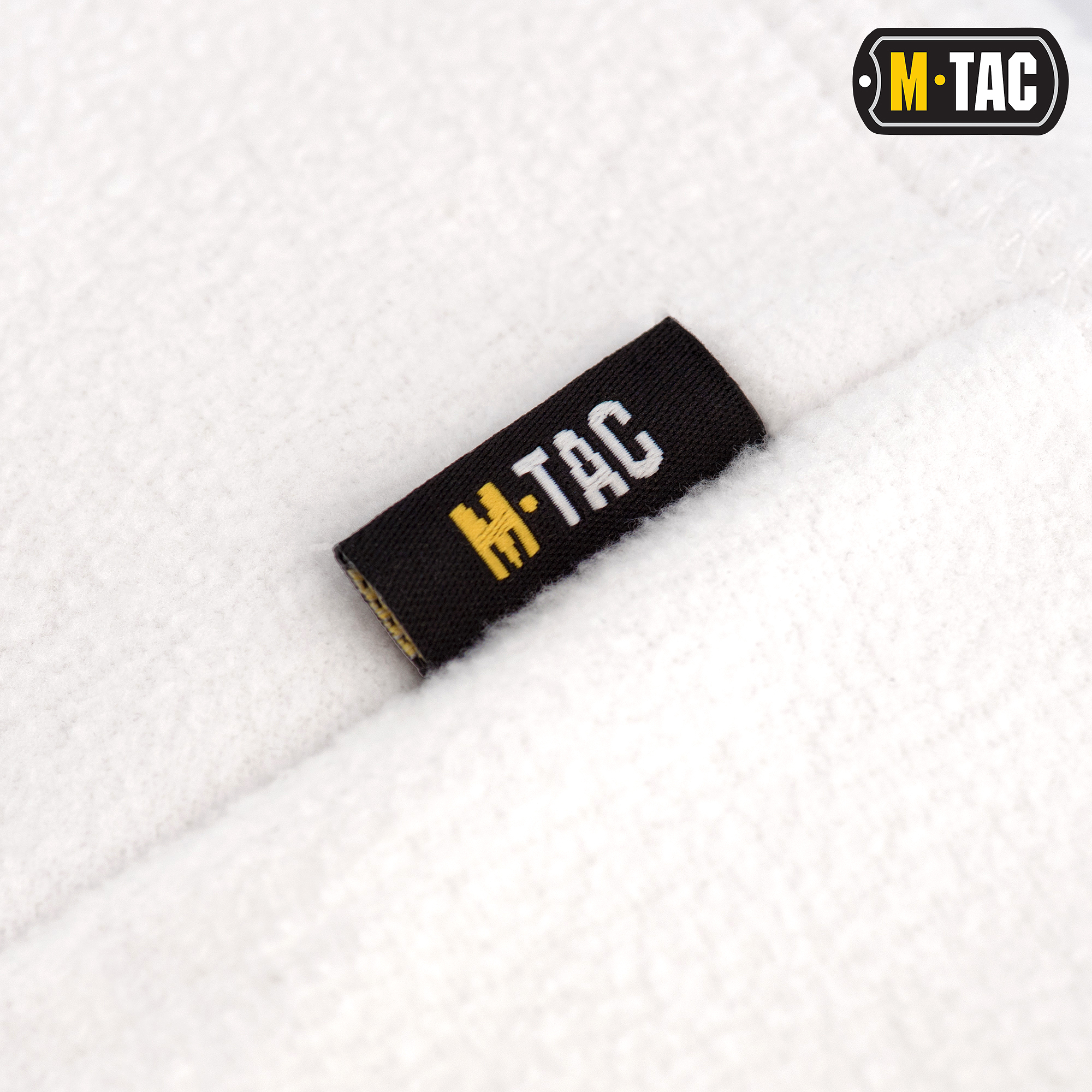 M-Tac шапка Watch Cap Elite флис (270г/м2) White — 7