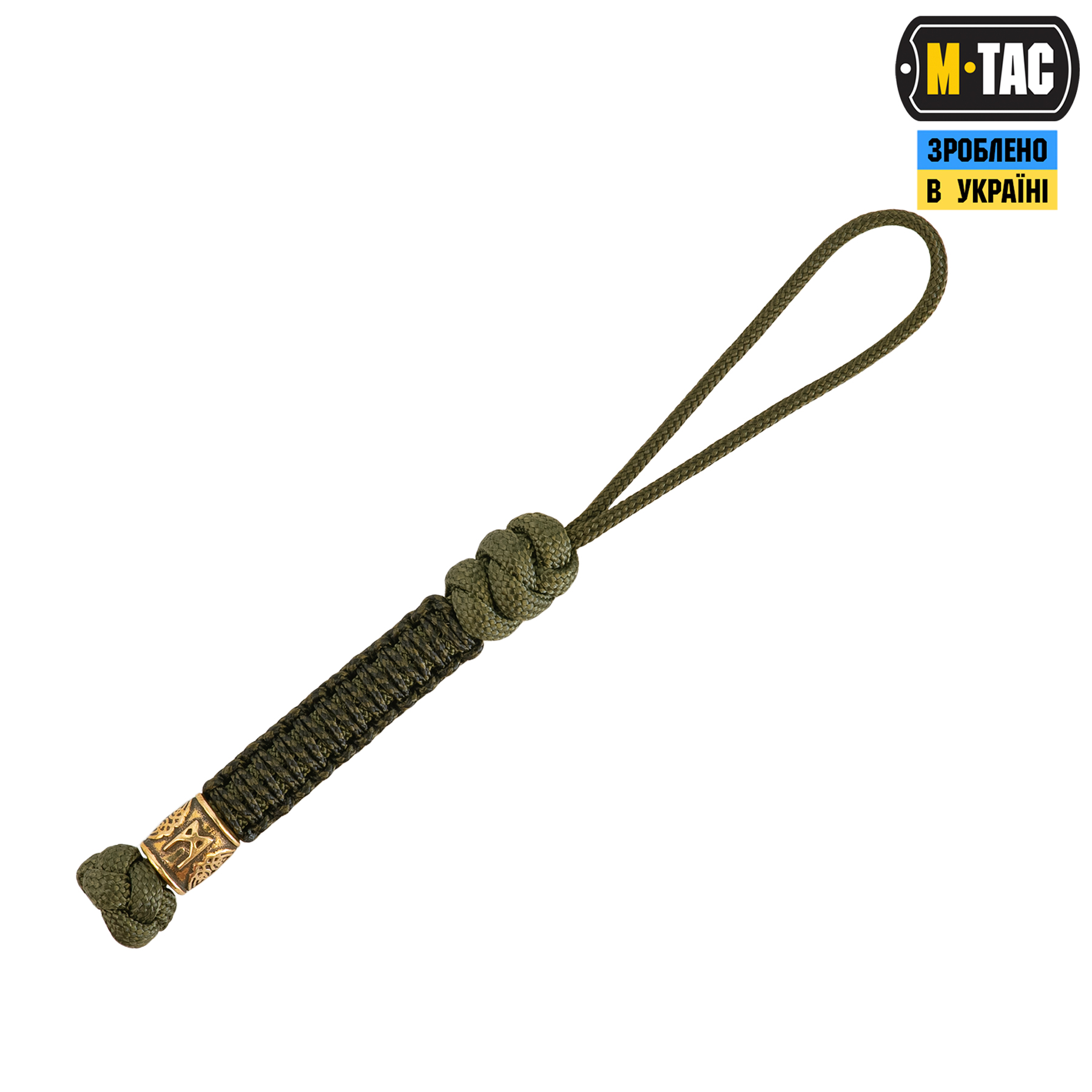 M-Tac темляк Scandinavian Mannaz Olive — 2