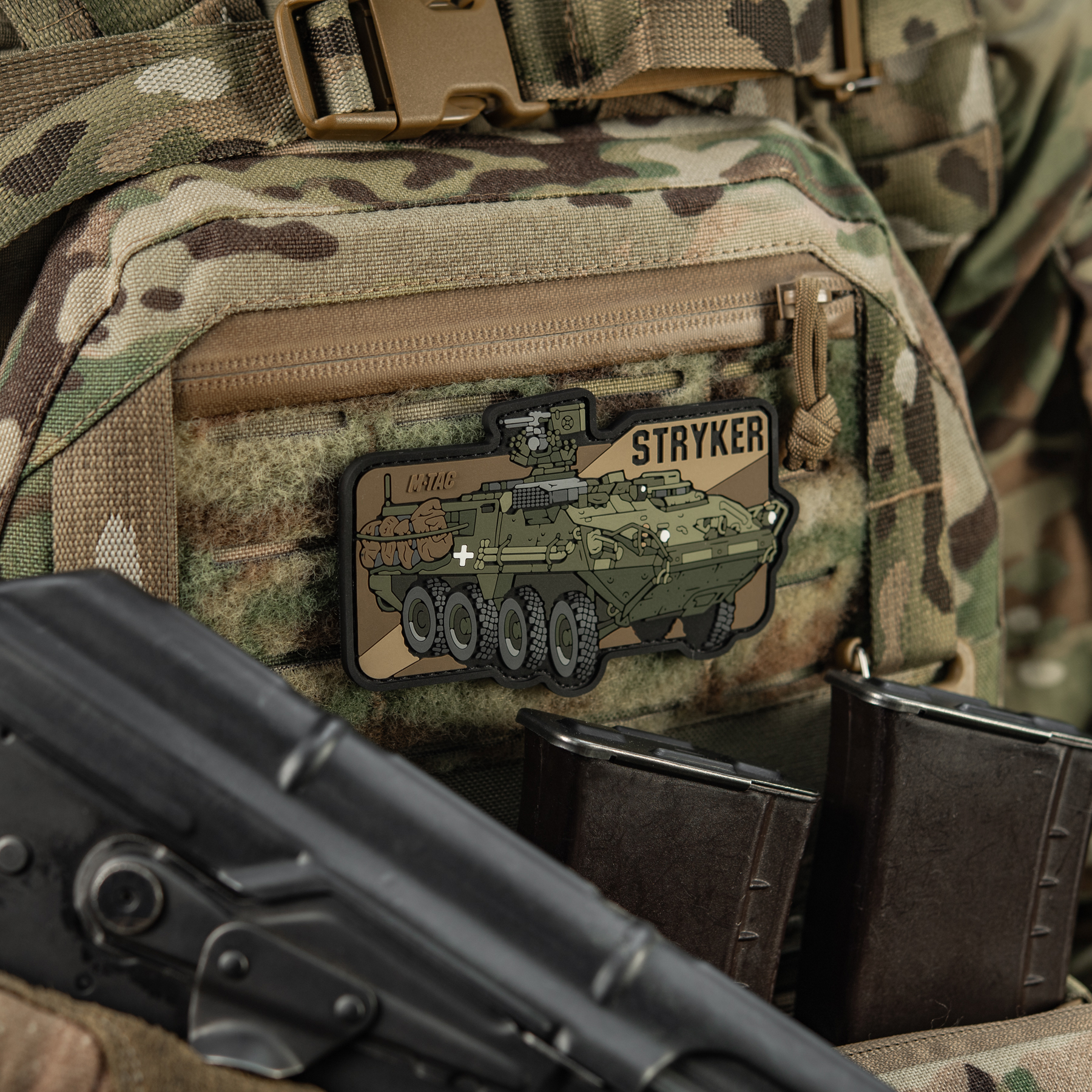 M-Tac нашивка Stryker (PVC) — 7