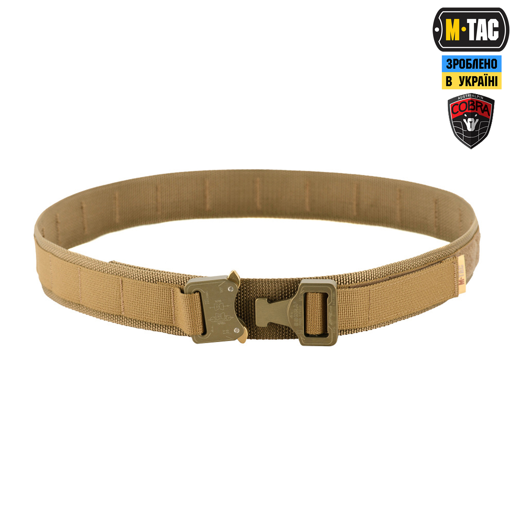 M-Tac ремень Cobra Buckle Belt Coyote — 3