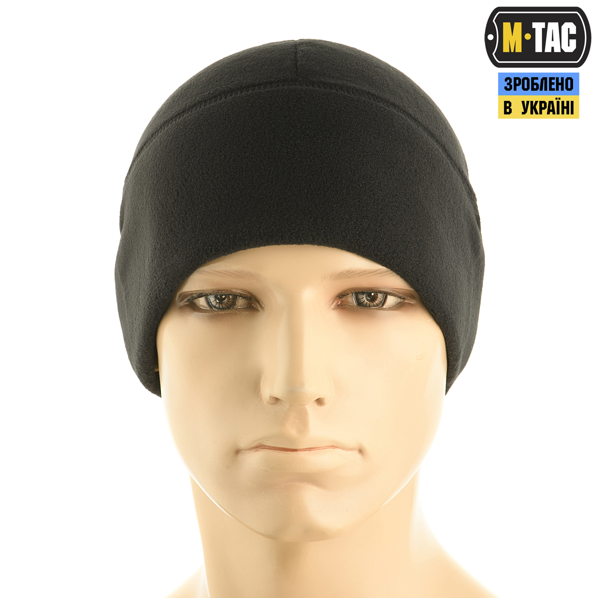 M-Tac шапка Watch Cap Premium флис (250г/м2) Black — 3