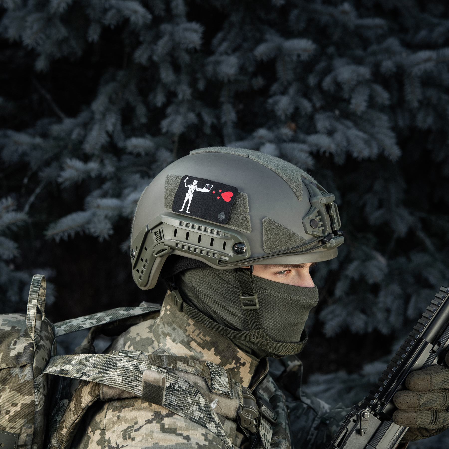 M-Tac нашивка прапор Чорна Борода IT Black — 15