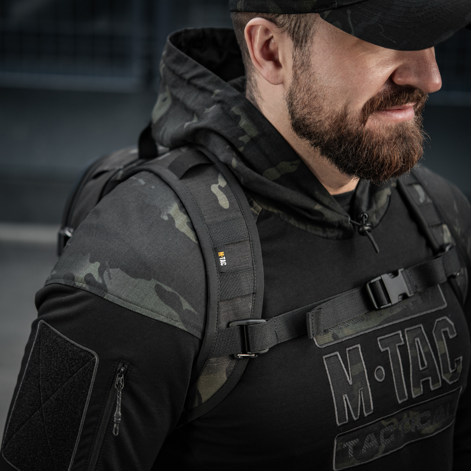 M-Tac рюкзак Sturm с эргономичными лямками Elite Multicam Black — 31