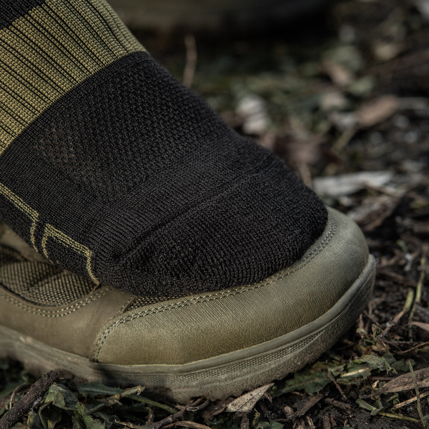 M-Tac шкарпетки зимові Ranger Wool Black/Olive — 9