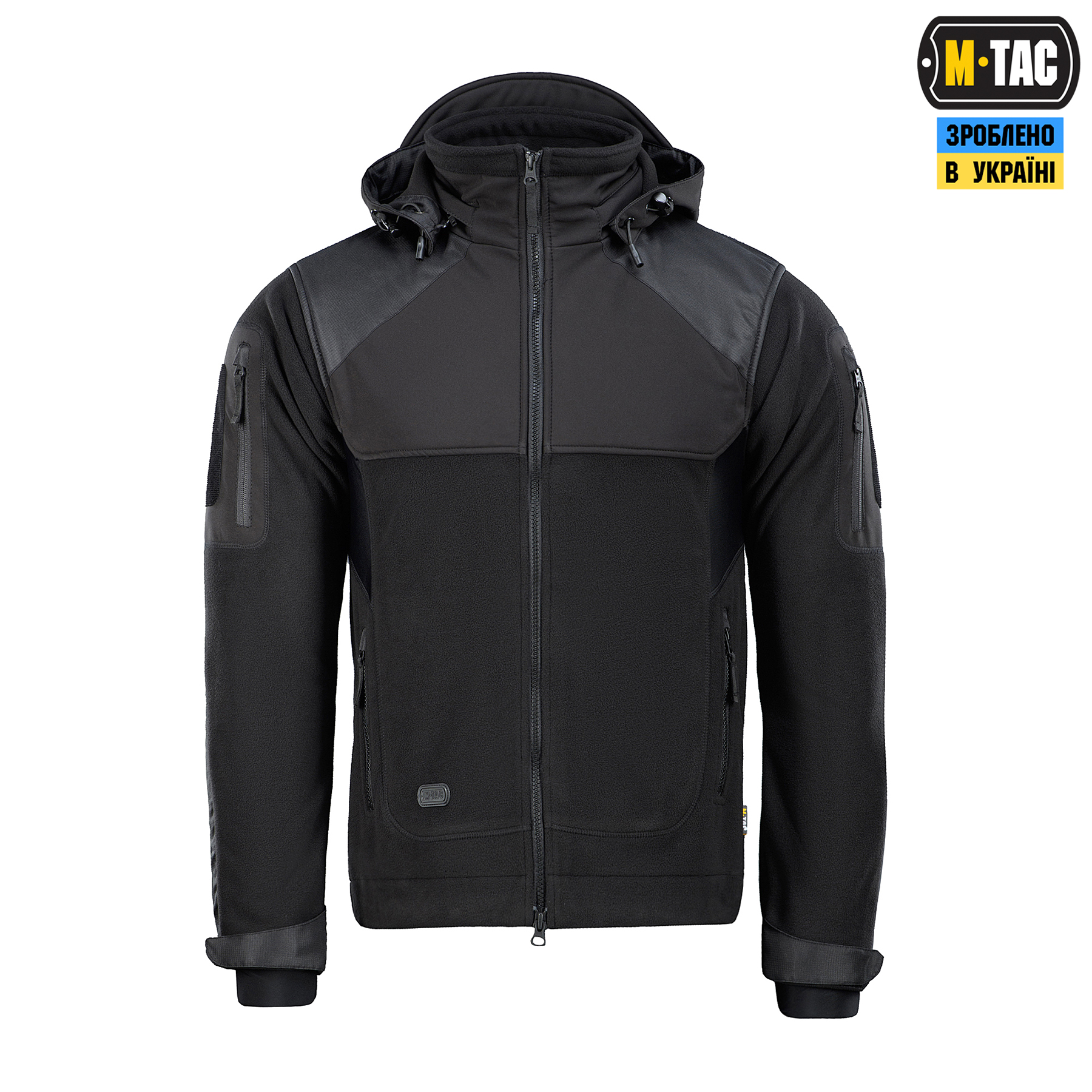 M-Tac куртка Norman Windblock Fleece Black — 3