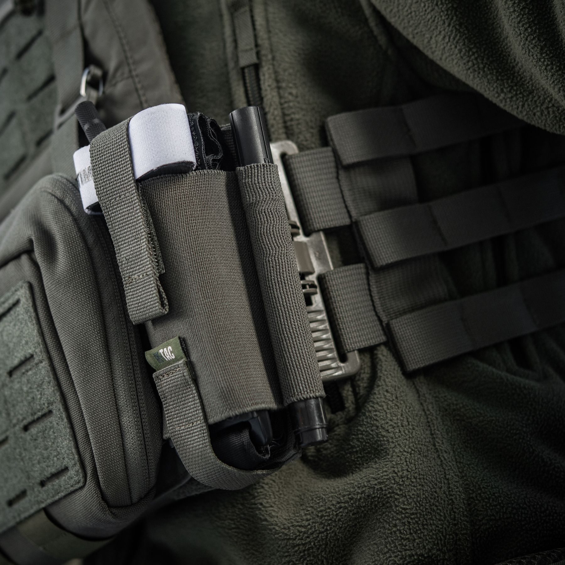M-Tac подсумок для турникета эластичный на липучке Gen.III Ranger Green — 16