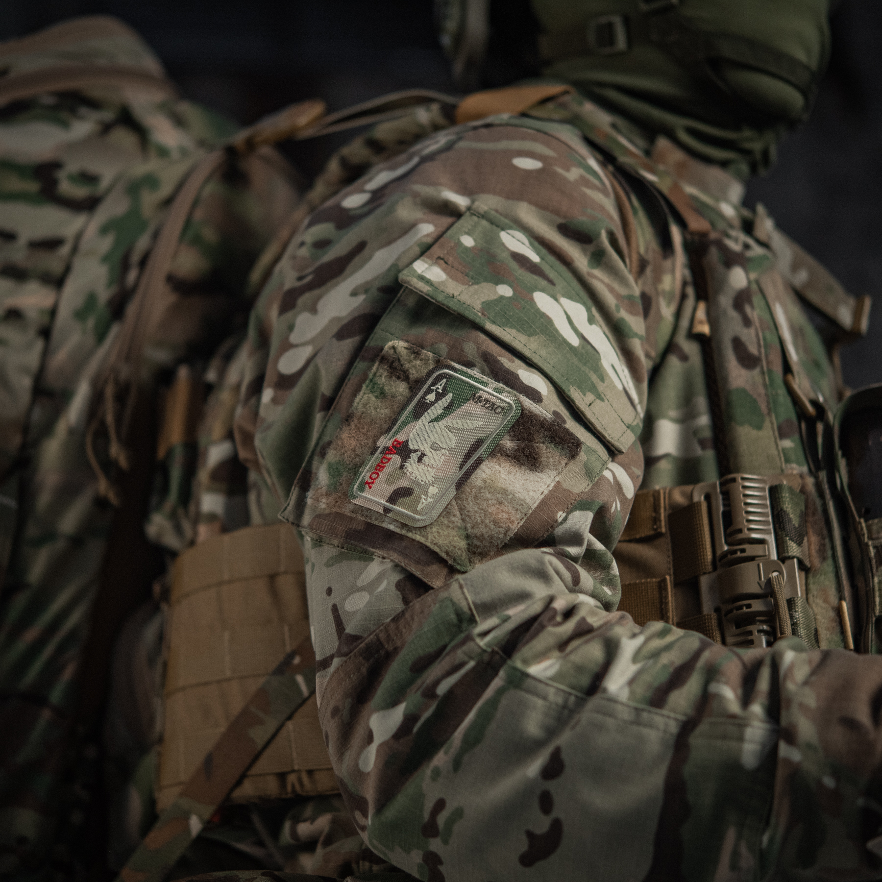 M-Tac нашивка Bad Boy (вишивка) Multicam — 3