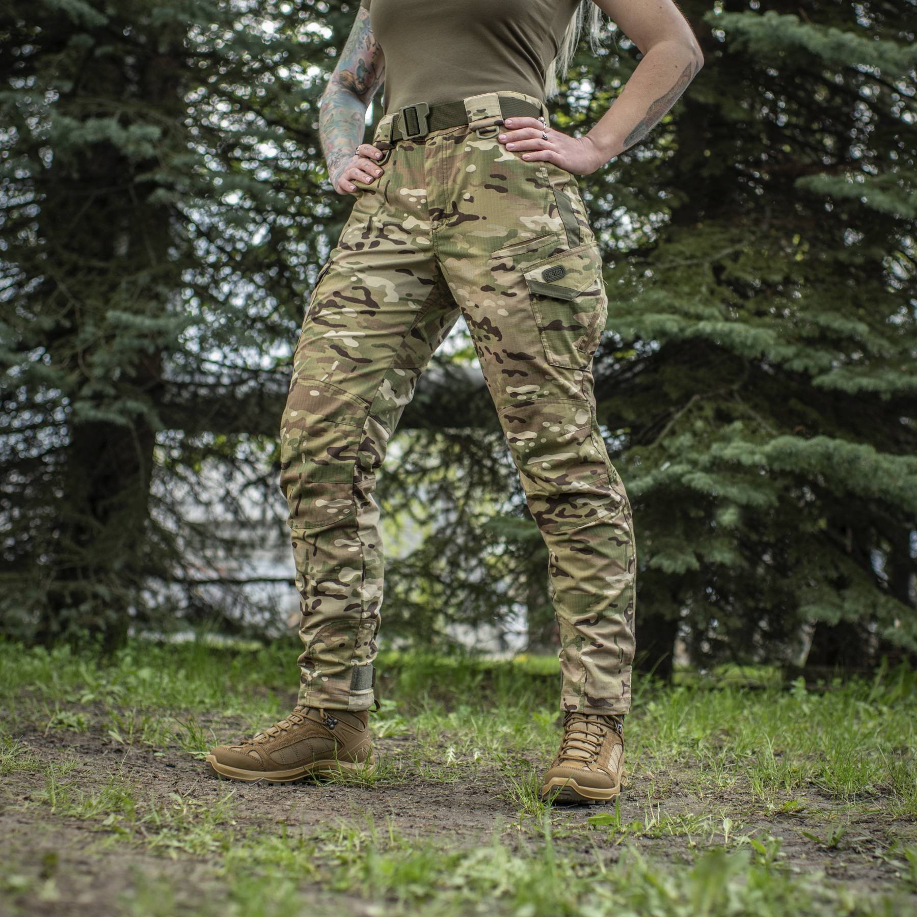 M-Tac брюки Aggressor Lady рип-стоп MC — 7