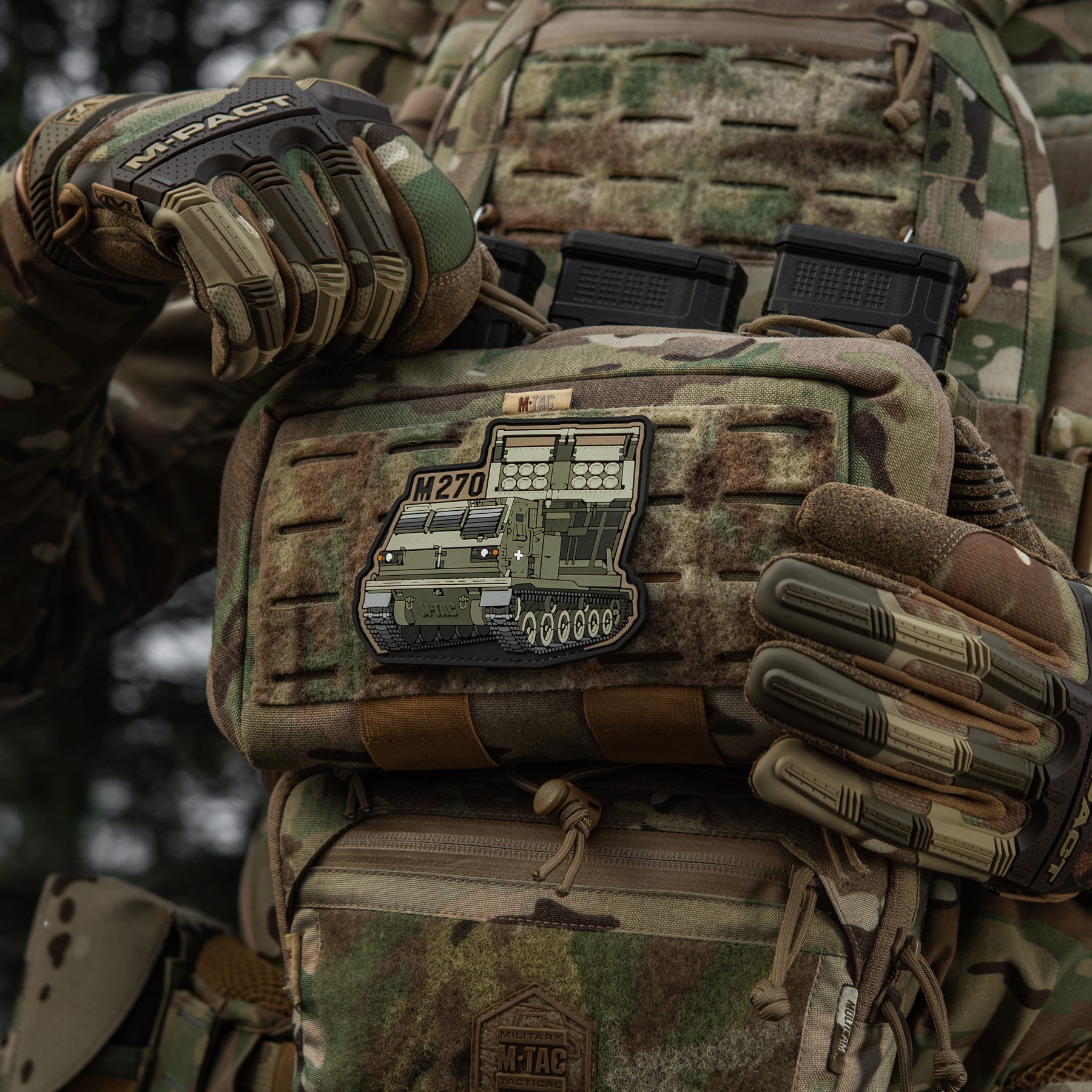 M-Tac нашивка M270 (PVC) — 12