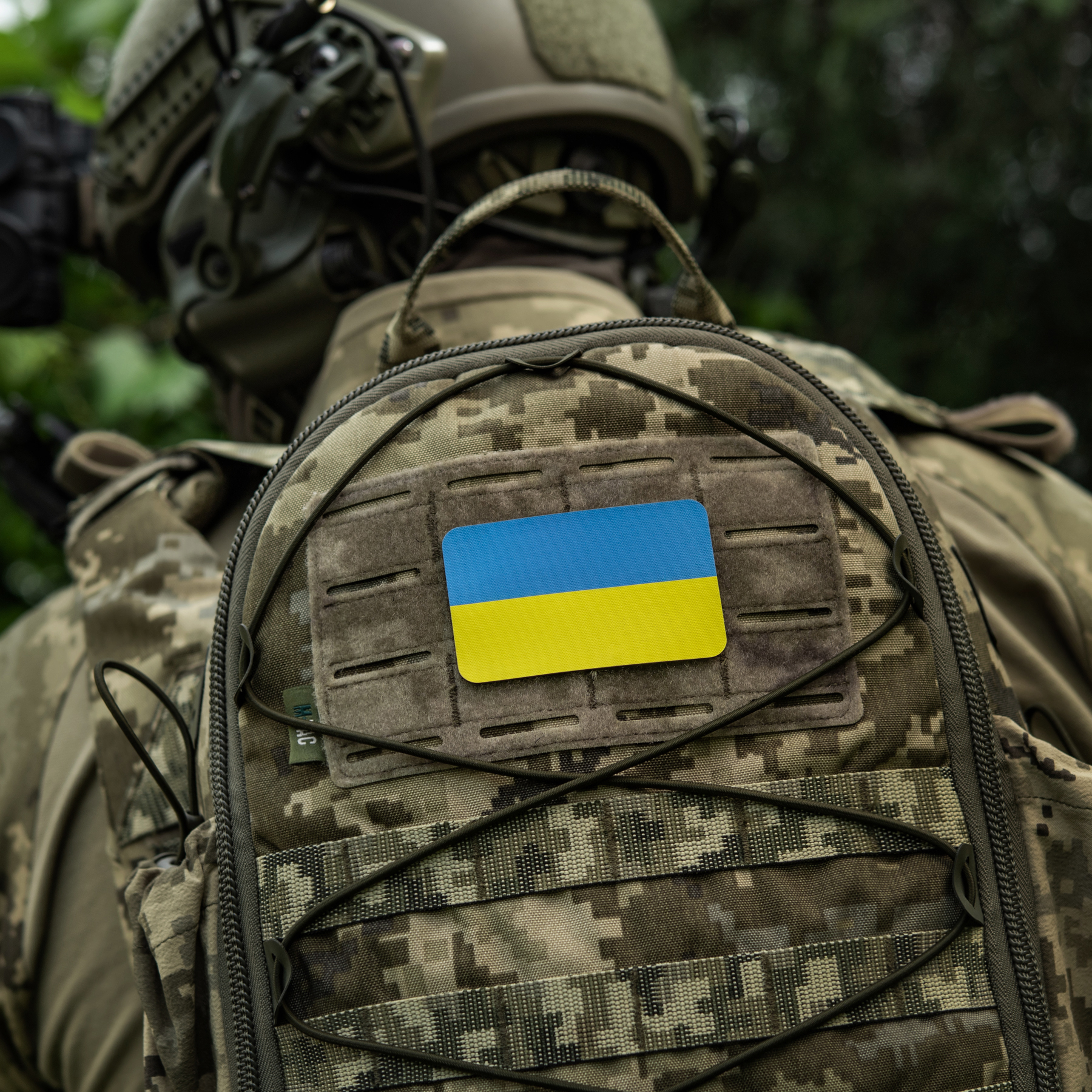 M-Tac нашивка флаг Украины (80х50 мм) Yellow/Blue — 11