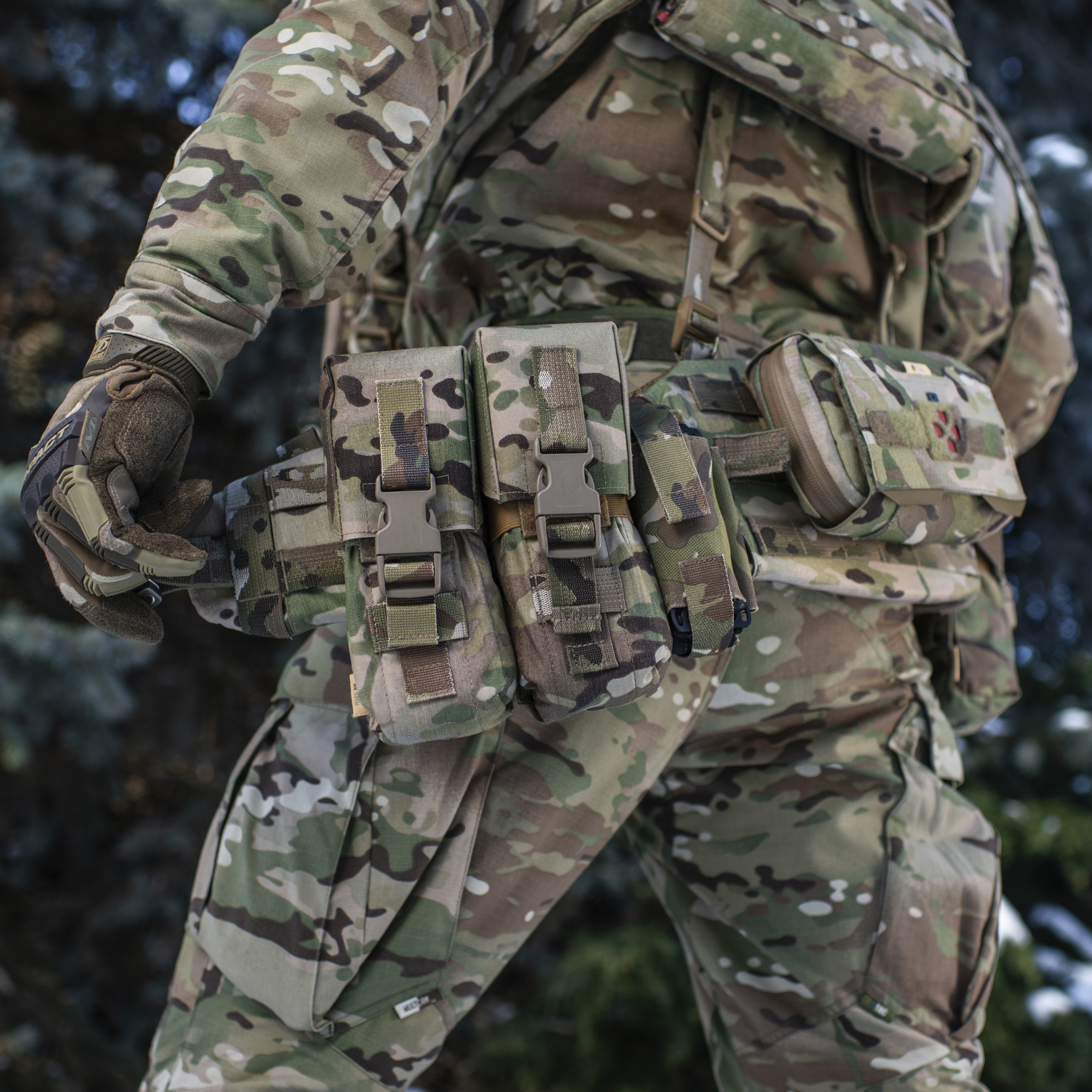 M-Tac пояс тактический War Belt ARMOR Tegris D-Ring Cobra Multicam — 23