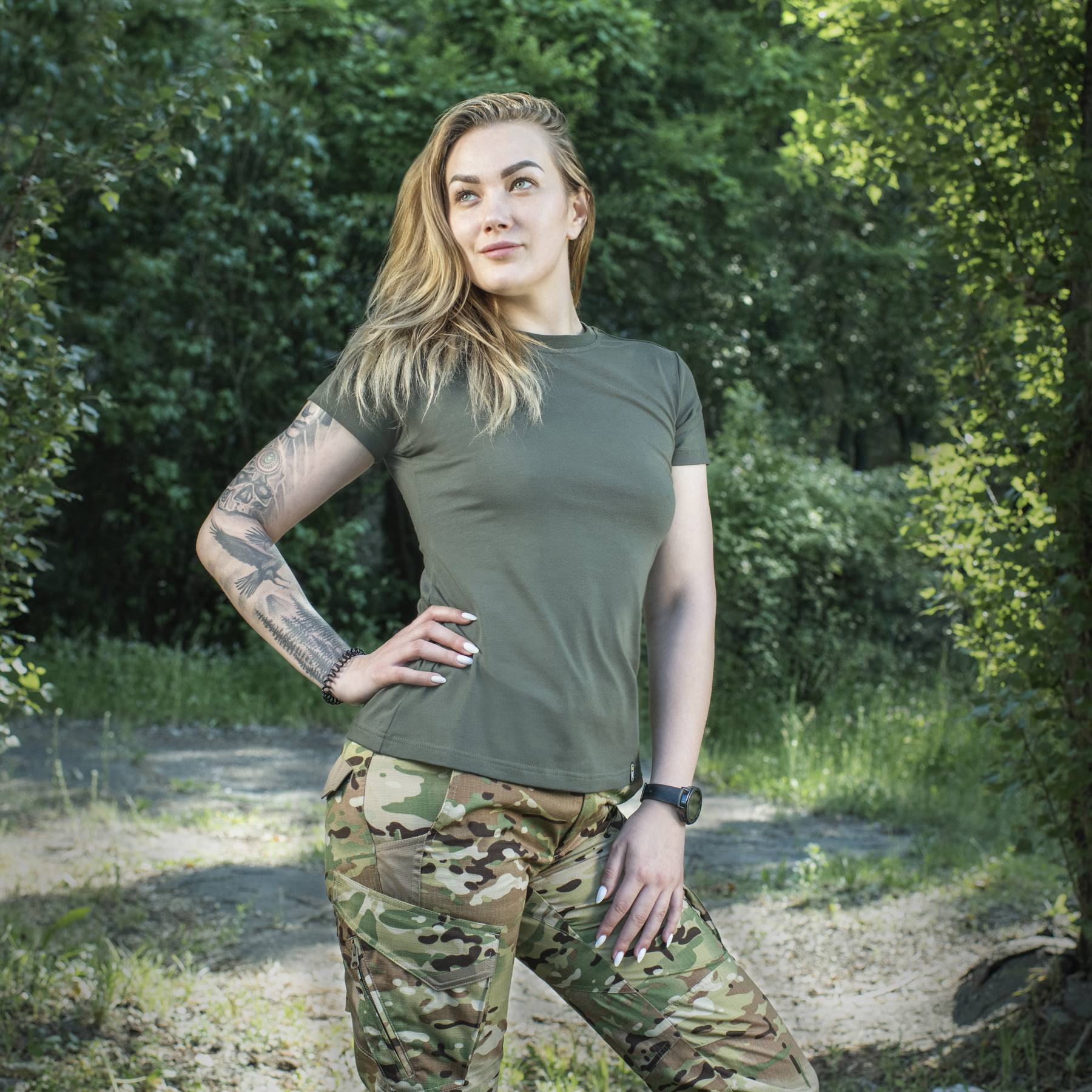 M-Tac футболка 93/7 Lady Army Olive — 7
