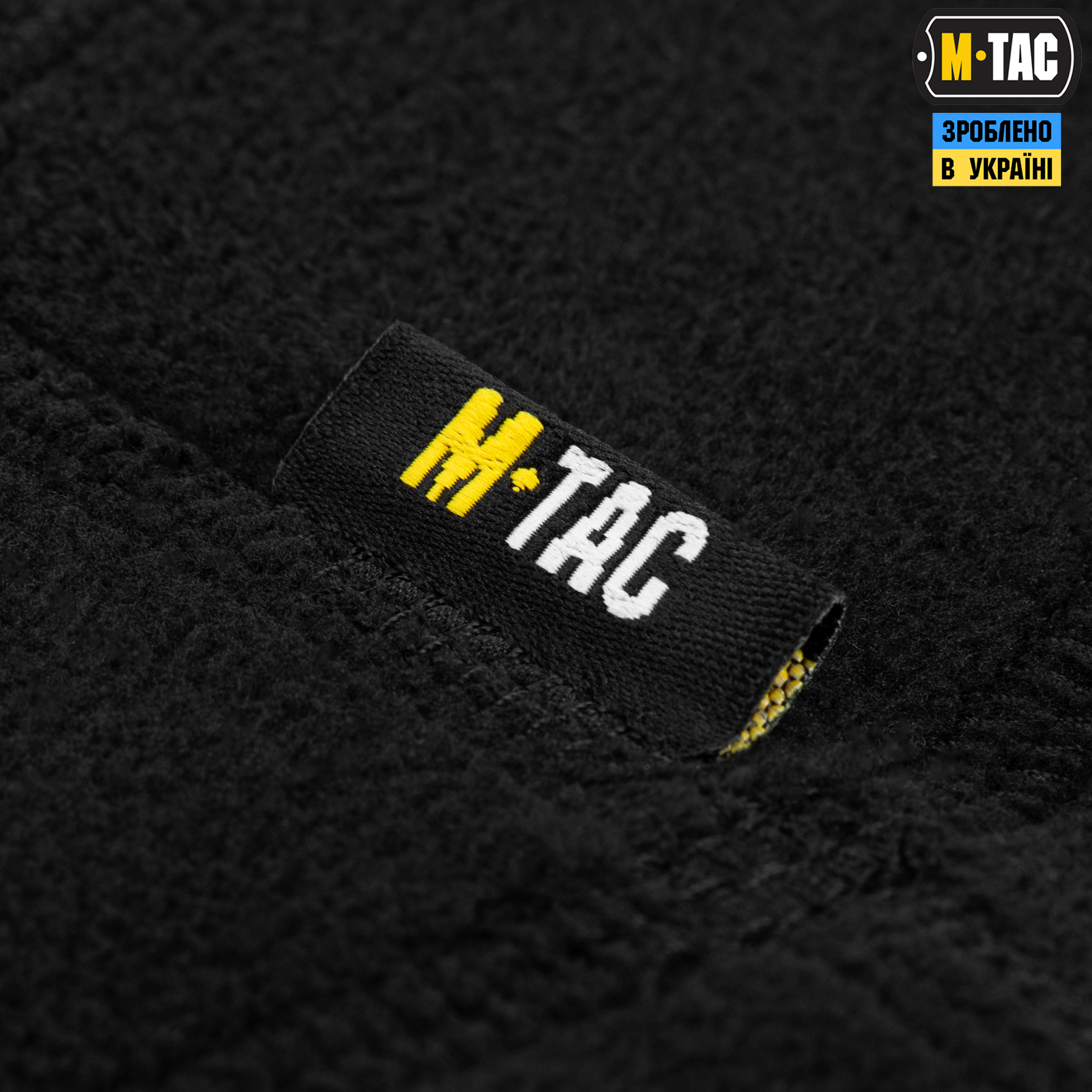 M-Tac шарф-труба анатомический с затяжкой Elite флис (320г/м2) Black — 6