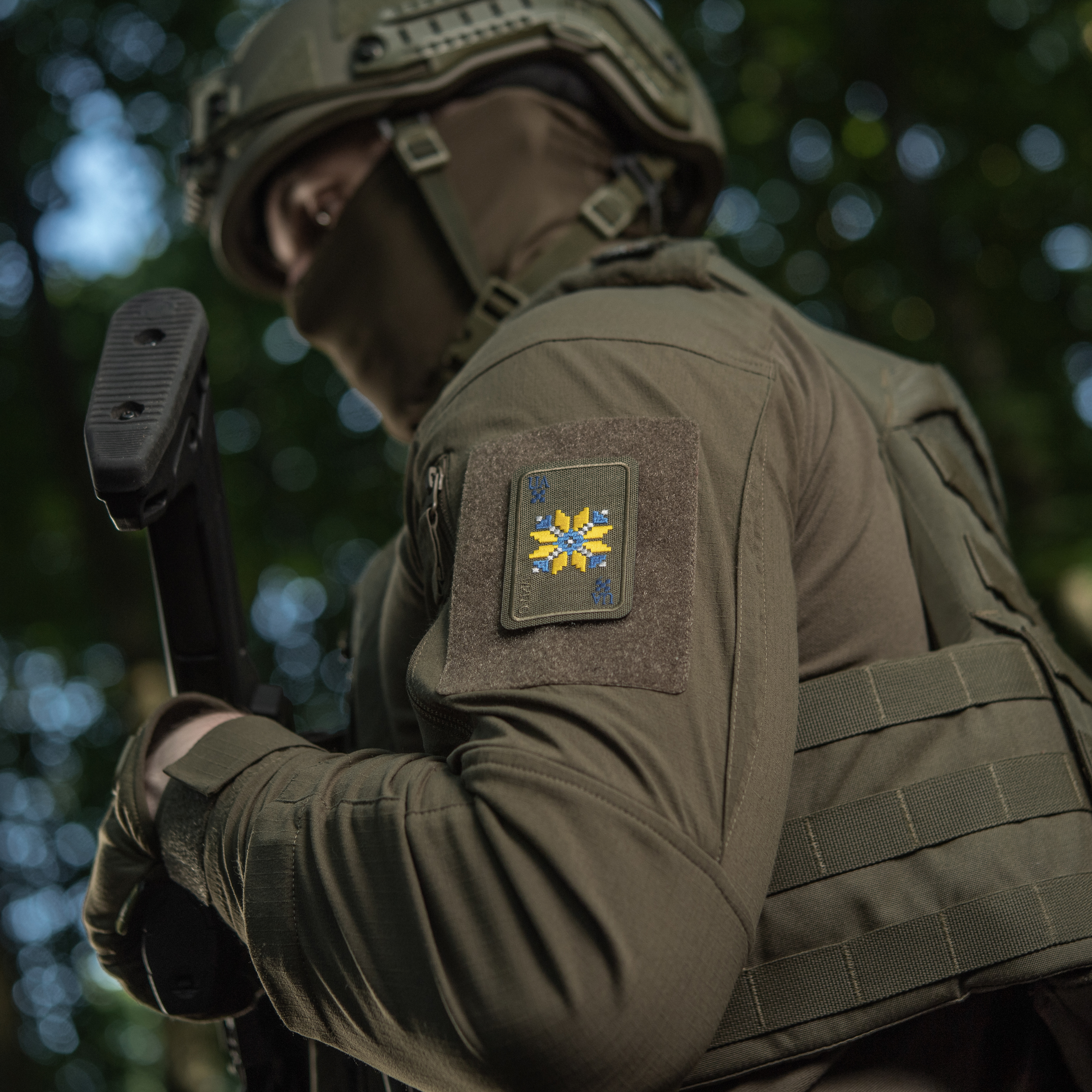 M-Tac нашивка Вишиванка (вишивка) Ranger Green — 3