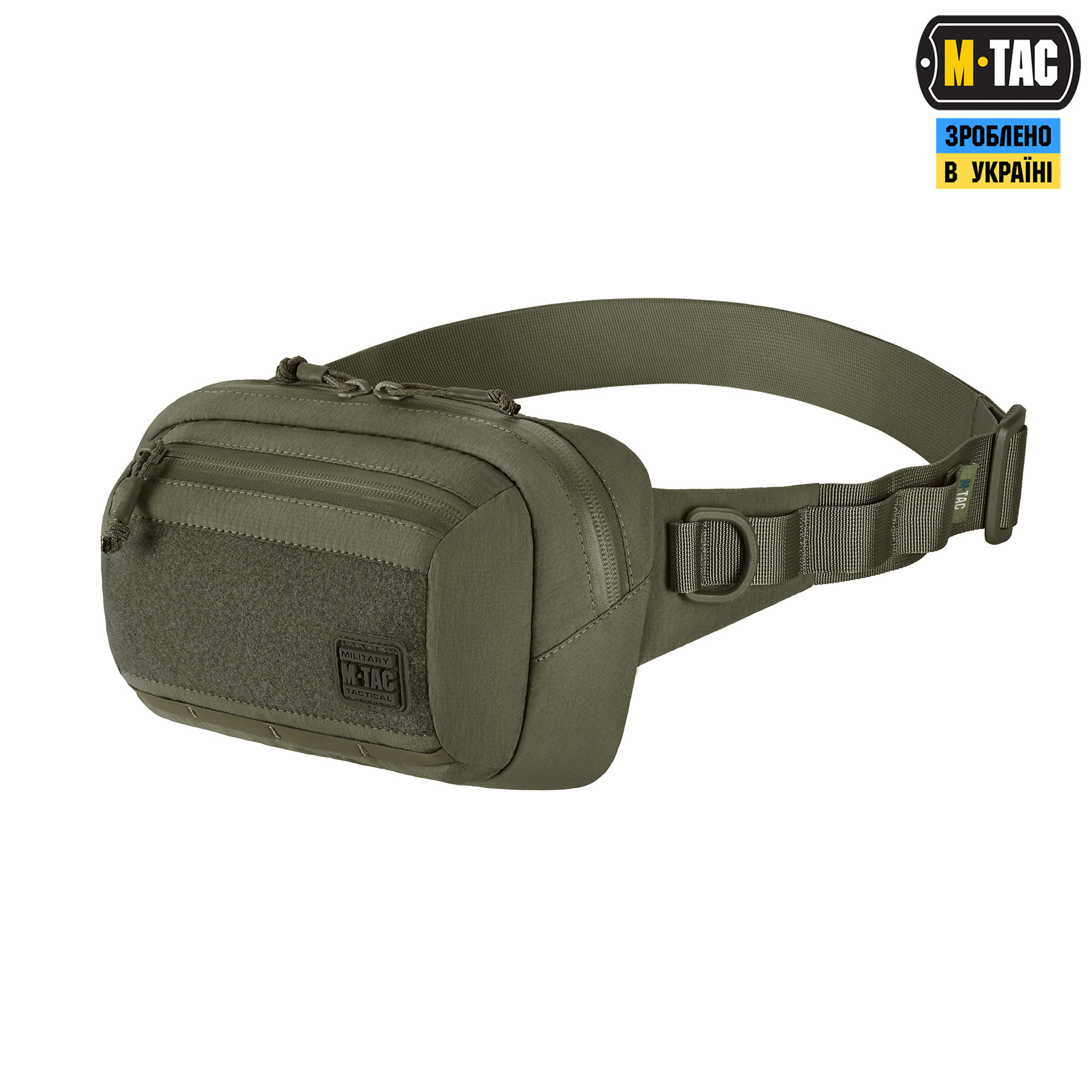 M-Tac сумка City Waist Bag с липучкой Lite-C Elite Ranger Green — 2