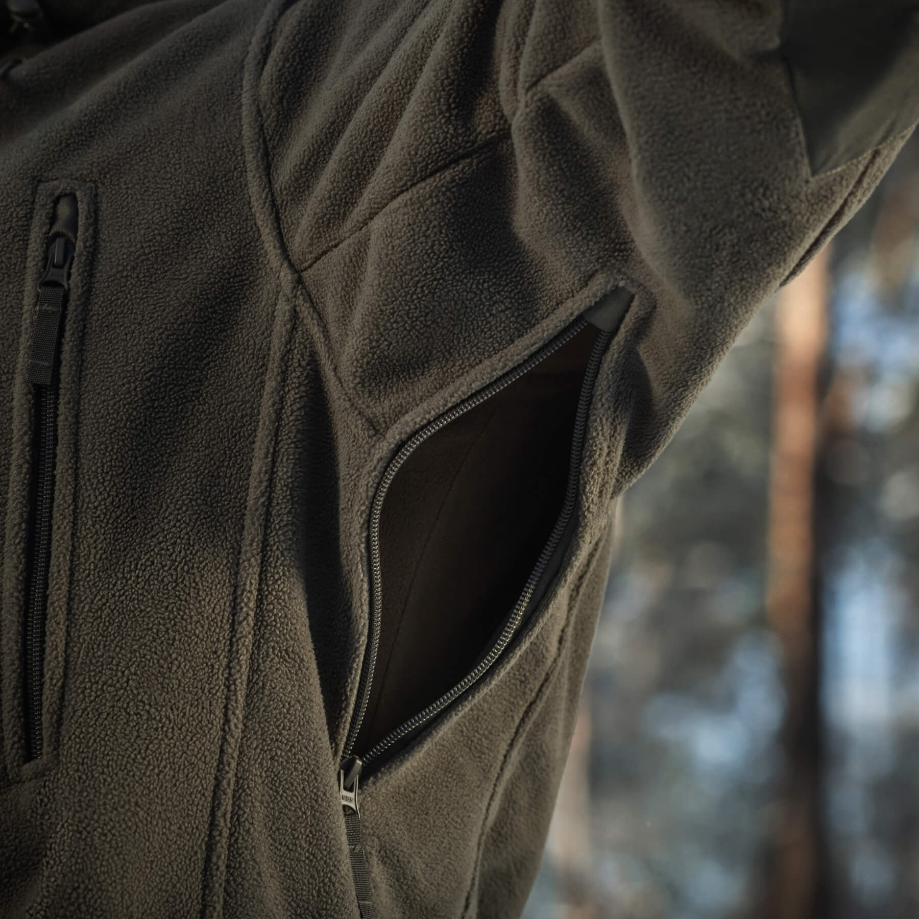 M-Tac куртка флисовая Windblock Division Gen.III Dark Olive — 23