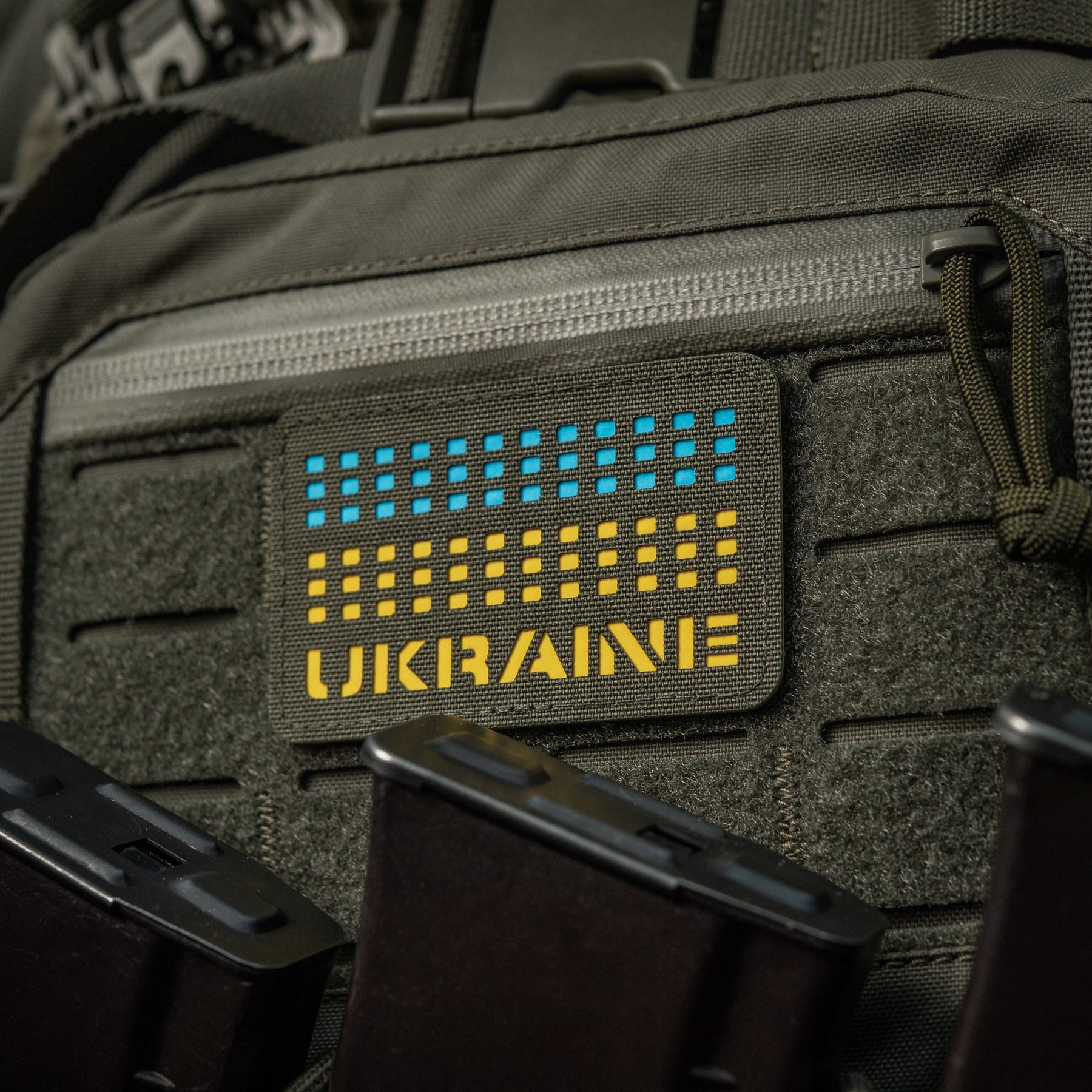 M-Tac нашивка Ukraine Laser Cut Ranger Green/Yellow/Blue/GID — 8