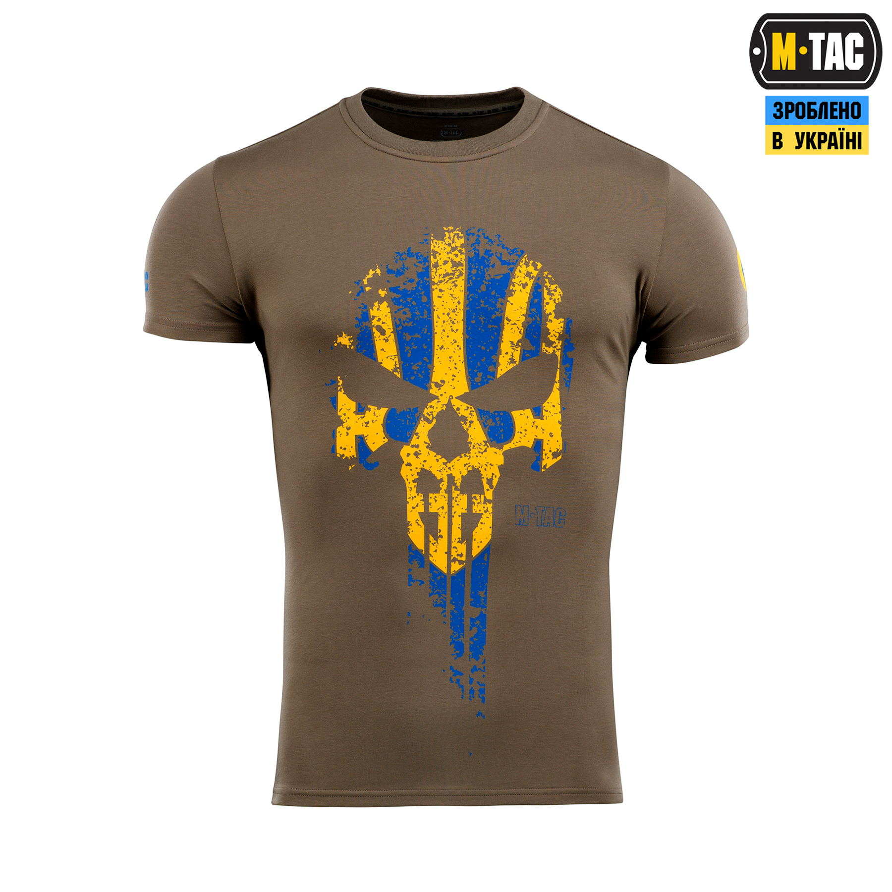 M-Tac футболка Месник Olive/Yellow/Blue — 3