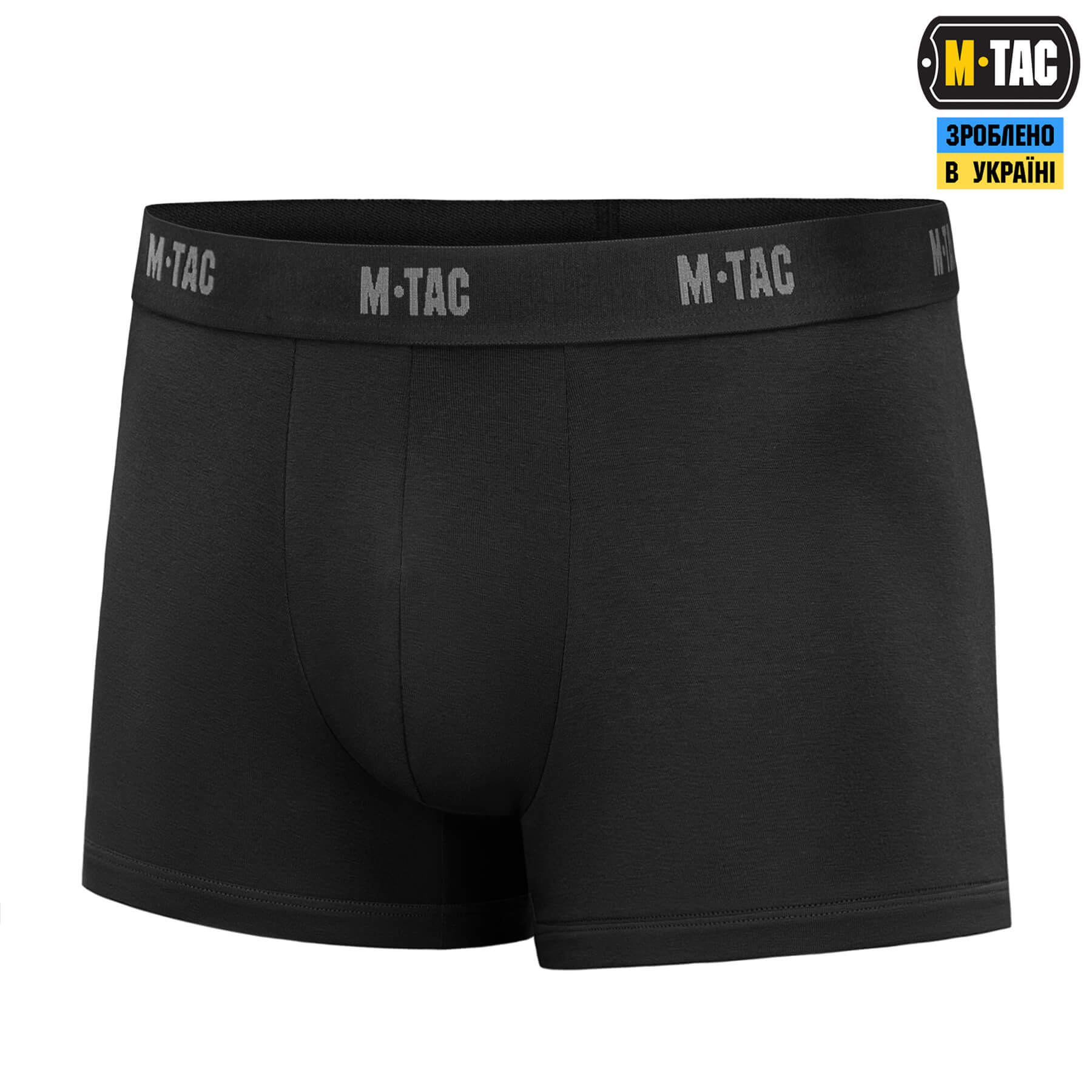 M-Tac трусы Men Cotton Stretch Boxer Briefs Black — 2
