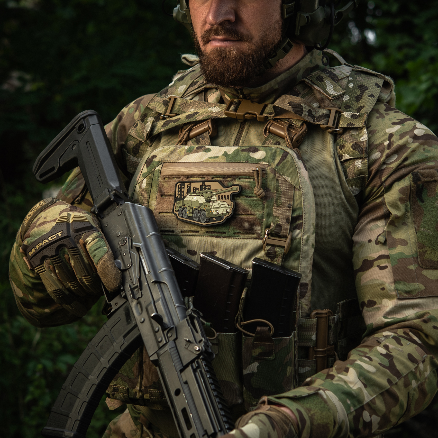 M-Tac нашивка Dana (PVC) — 5