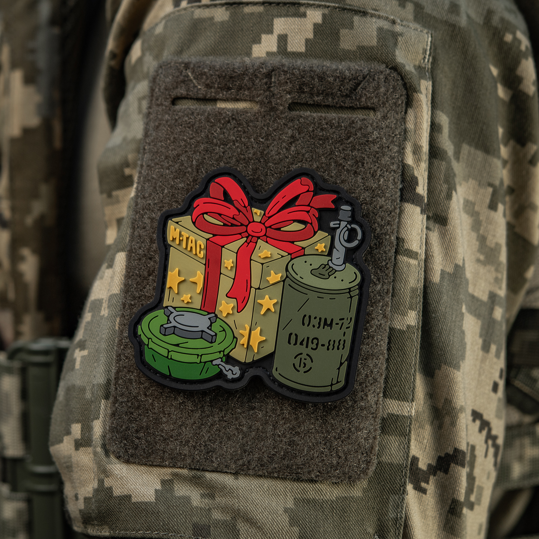 M-Tac нашивка Surprise (PVC) — 15